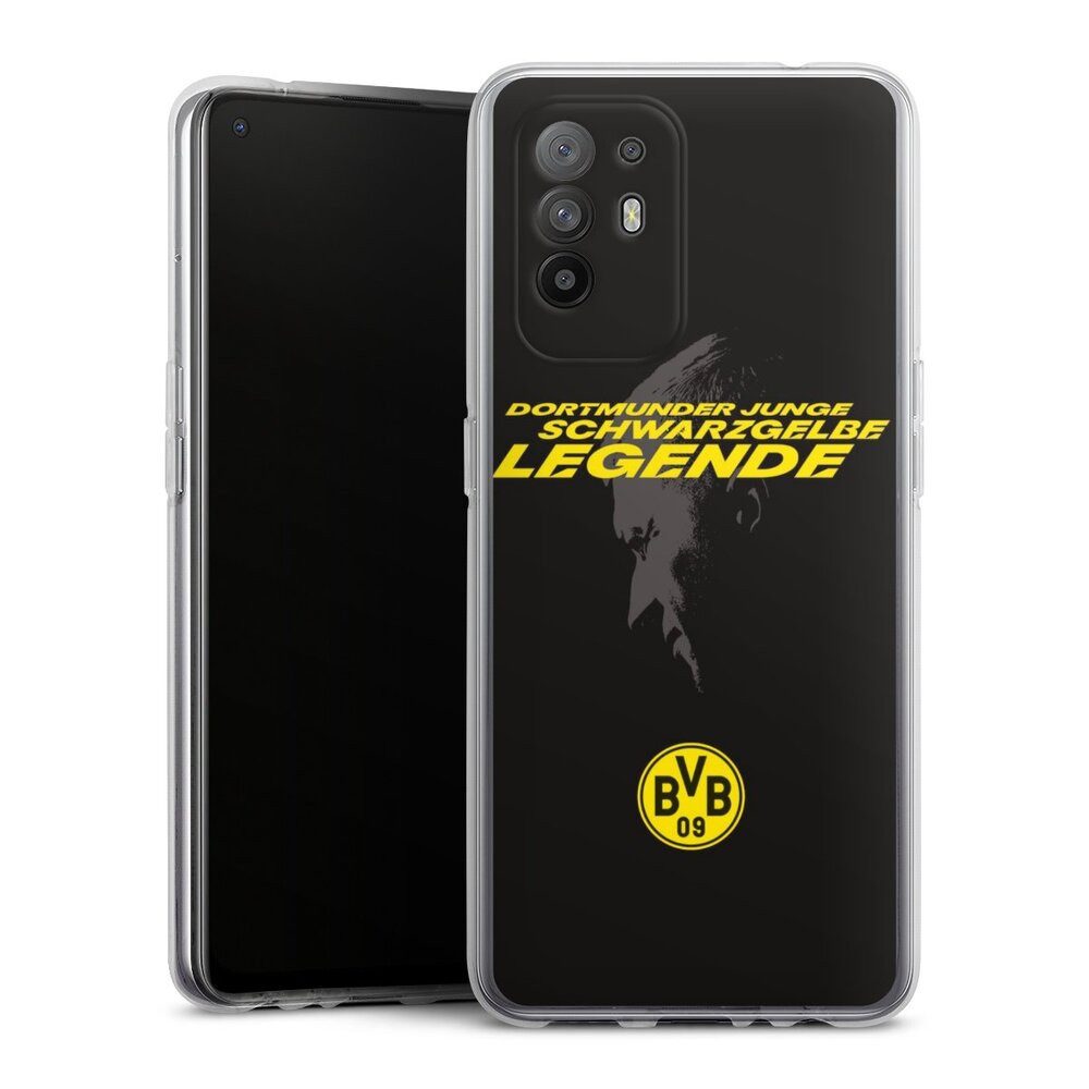 DeinDesign Handyhülle Marco Reus Borussia Dortmund BVB Danke Marco Schwarzgelbe Legende, Oppo A94 5G Silikon Hülle Bumper Case Handy Schutzhülle