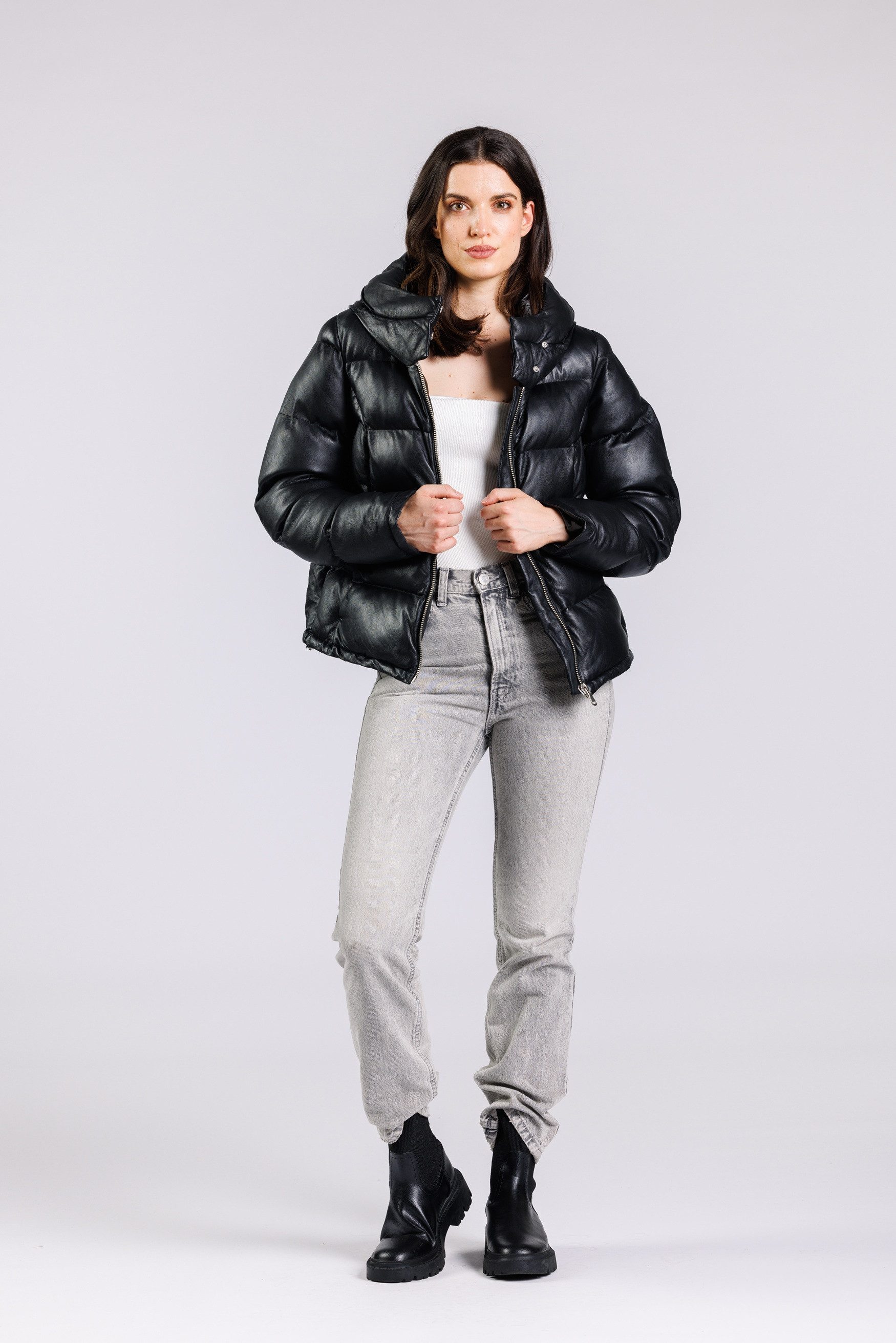 Freaky Nation Lederjacke Lovely Sky-FN