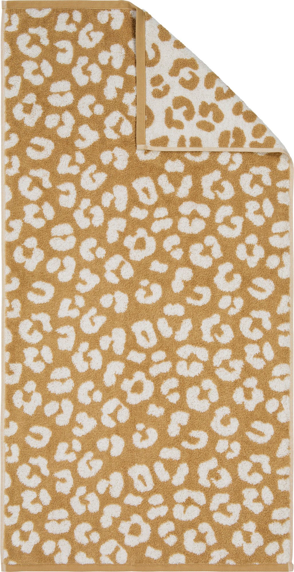Erwin Müller Handtuch Handtuch "Leo", Frottier/Jacquard, Walk-Frottier Ornamente/gemustert: Leo