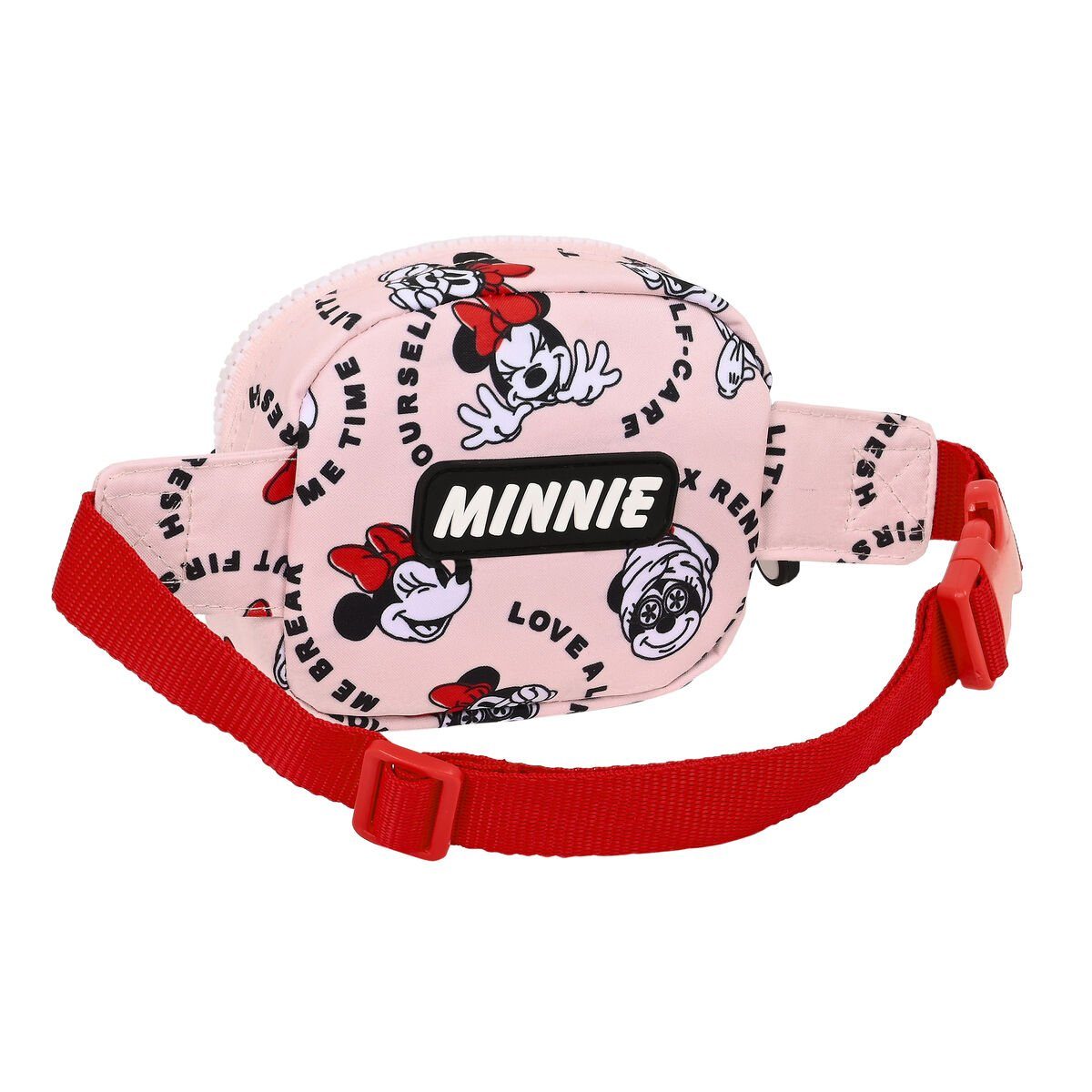 Disney Minnie Mouse Handtasche 11 x cm x Rosa time Mouse Gürteltasche Minnie 4 Me 14