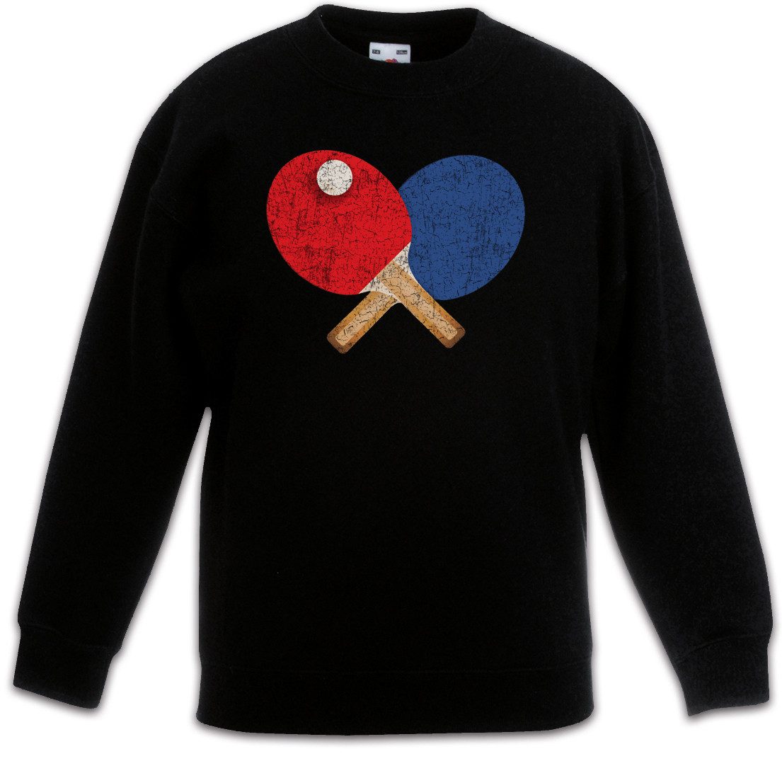 Urban Backwoods Sweatshirt Table Tennis Tools Kinderpullover Player Tischtennis Spieler Sport Bat (1-tlg) Manschafft Ping-Pong Tischtennisschläger Verein