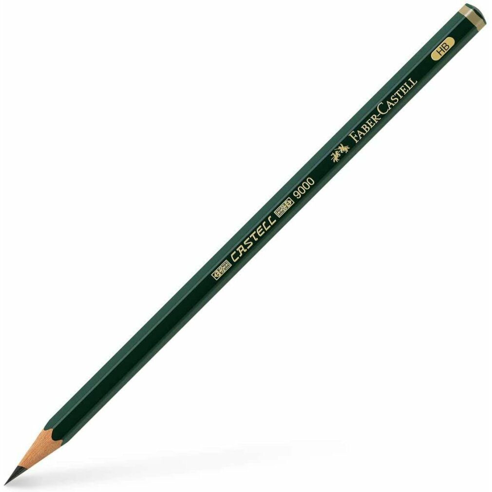 Bleistift 9000 Bleistifte HB grün 12 St.