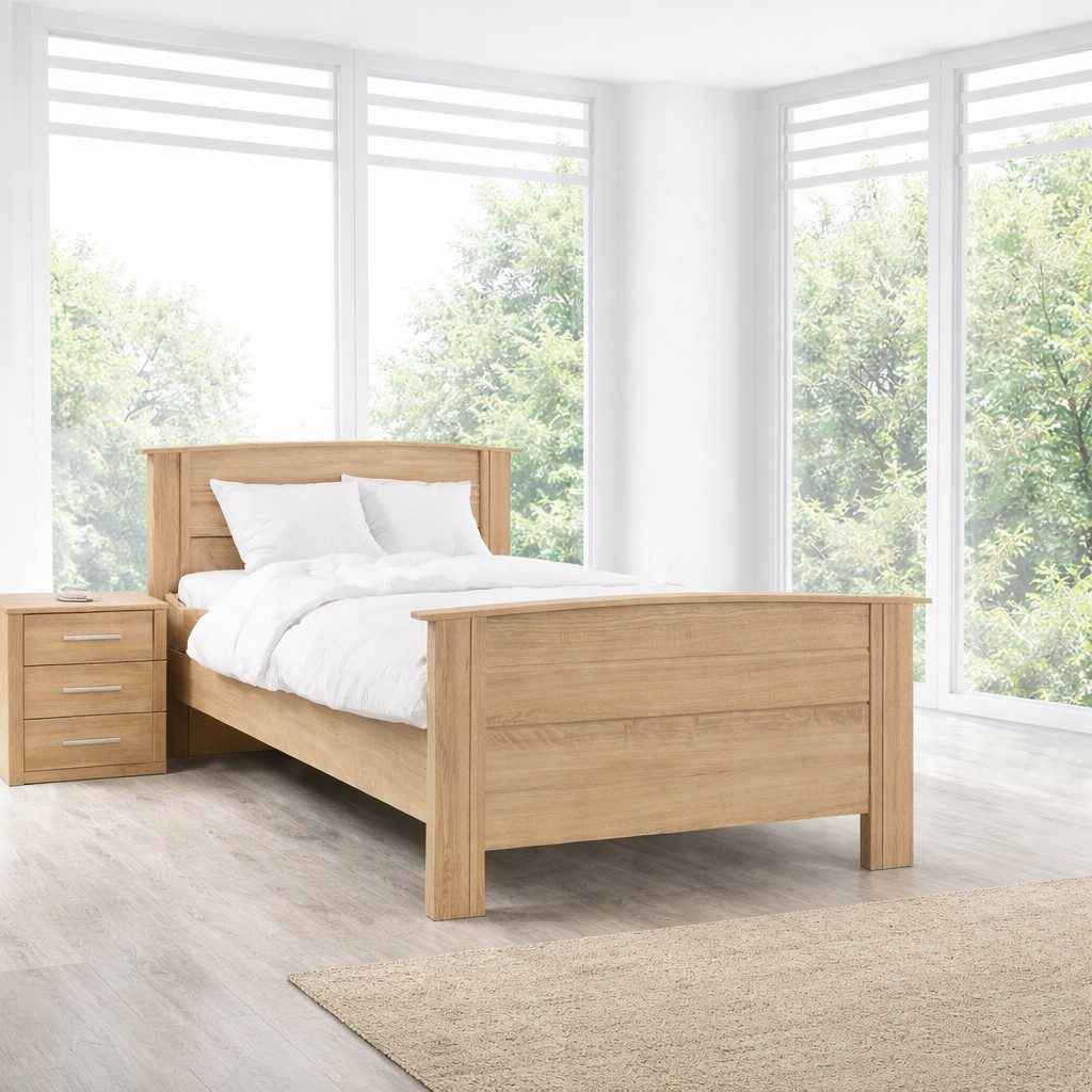 bv-vertrieb Schlafzimmer-Set Senioren-Schlafzimmer Kombination Eiche sonoma günstig online kaufen