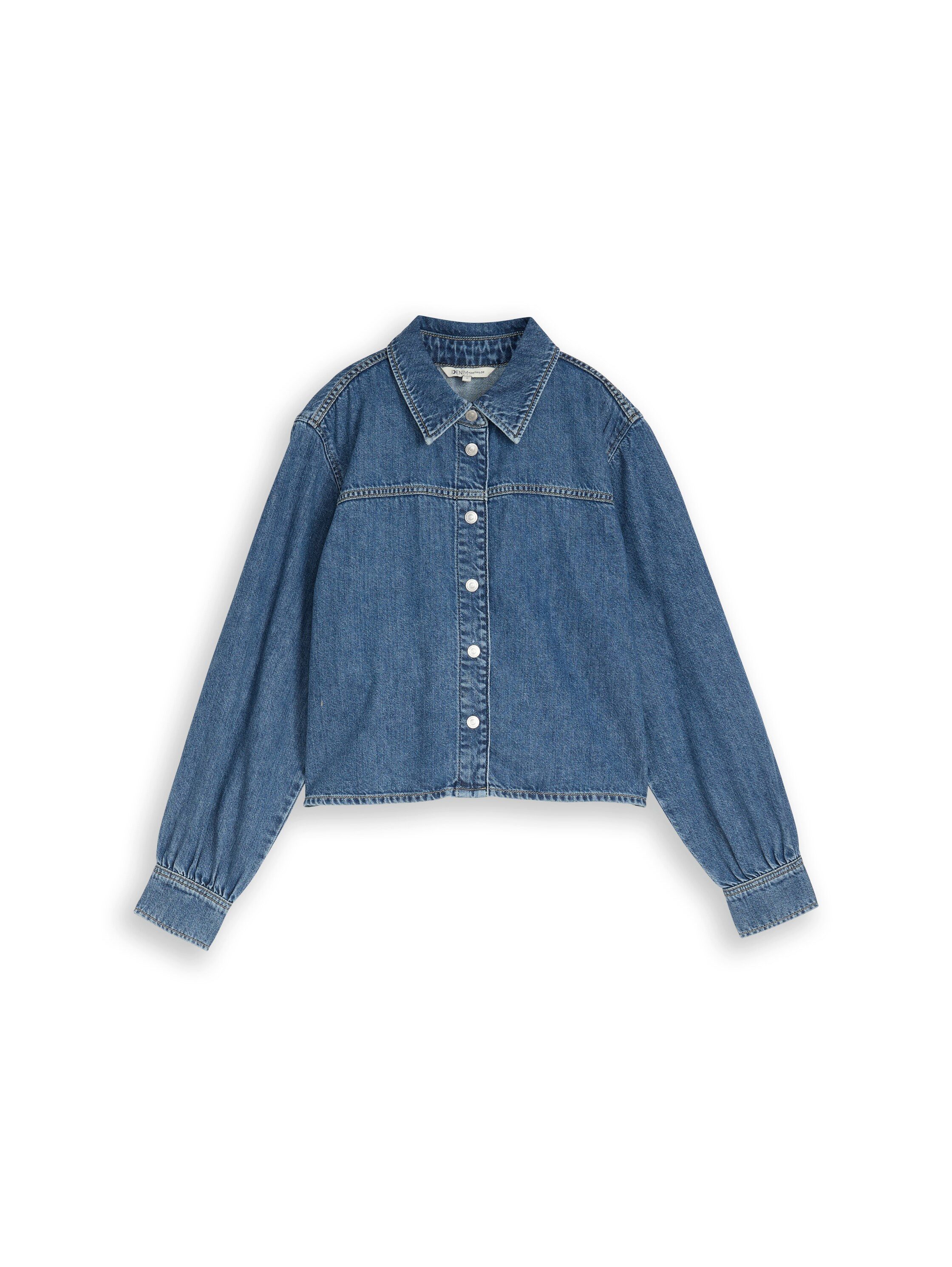 TOM TAILOR Denim Langarmbluse günstig online kaufen