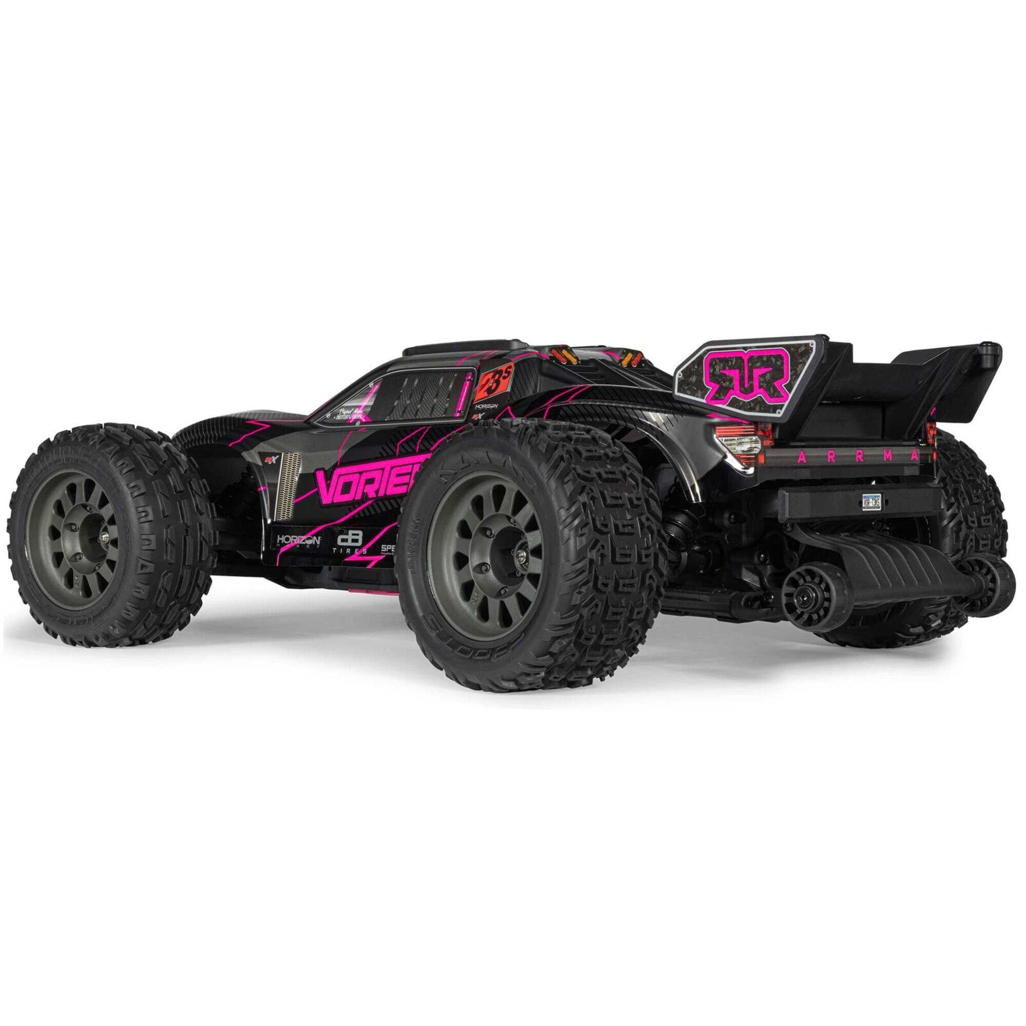 Arrma RC-Buggy Arrma 1/10 VORTEKS 223S DSC 2WD RTR Brushless Stadium Truck Pink