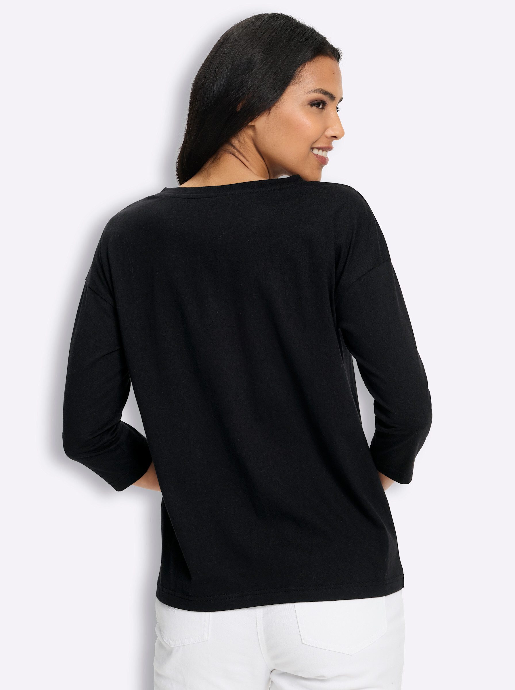 Sieh an! T-Shirt 3/4-Arm-Shirt 3/4-Arm – Bild 2 von 5