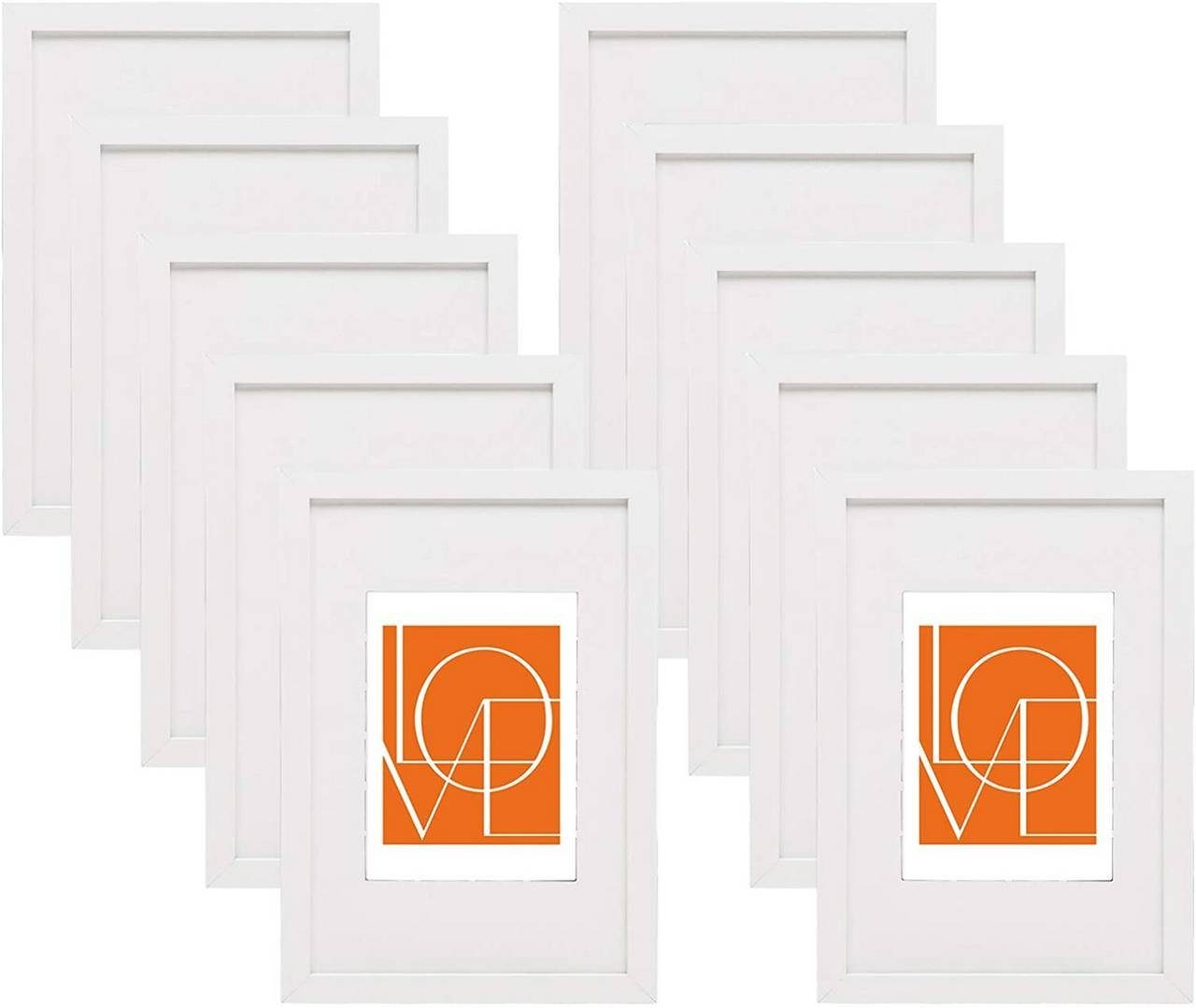 Woltu Bilderrahmen, (10 St), Fotorahmen Holzrahmen günstig online kaufen