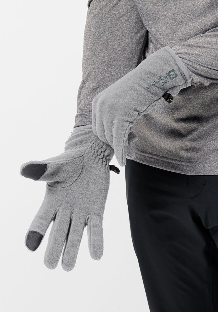 [Viele beliebte Produkte verfügbar] Jack Wolfskin Fleecehandschuhe REAL GLOVE STUFF