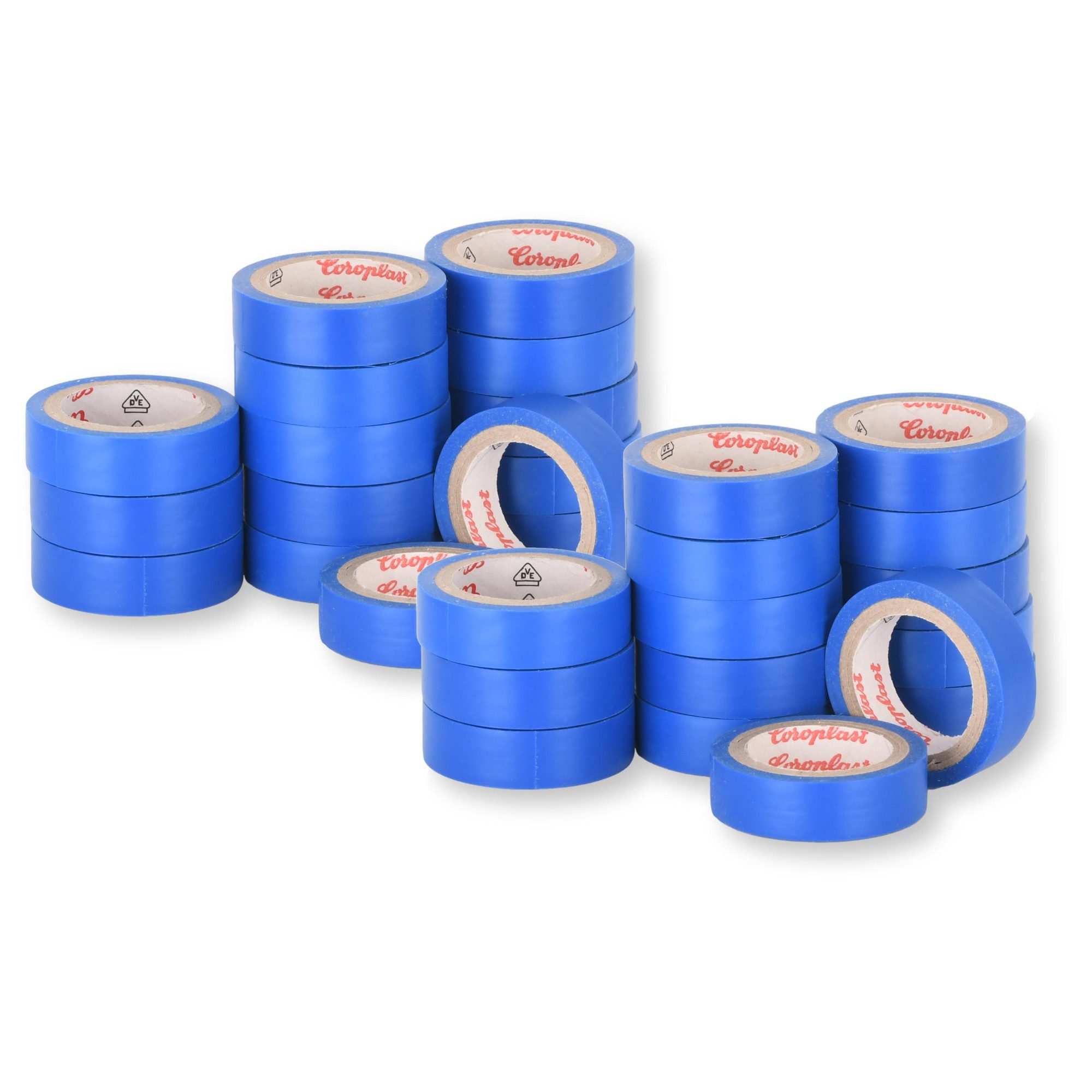 Coroplast Isolierband Blau 0,15x12mm, 30tlg