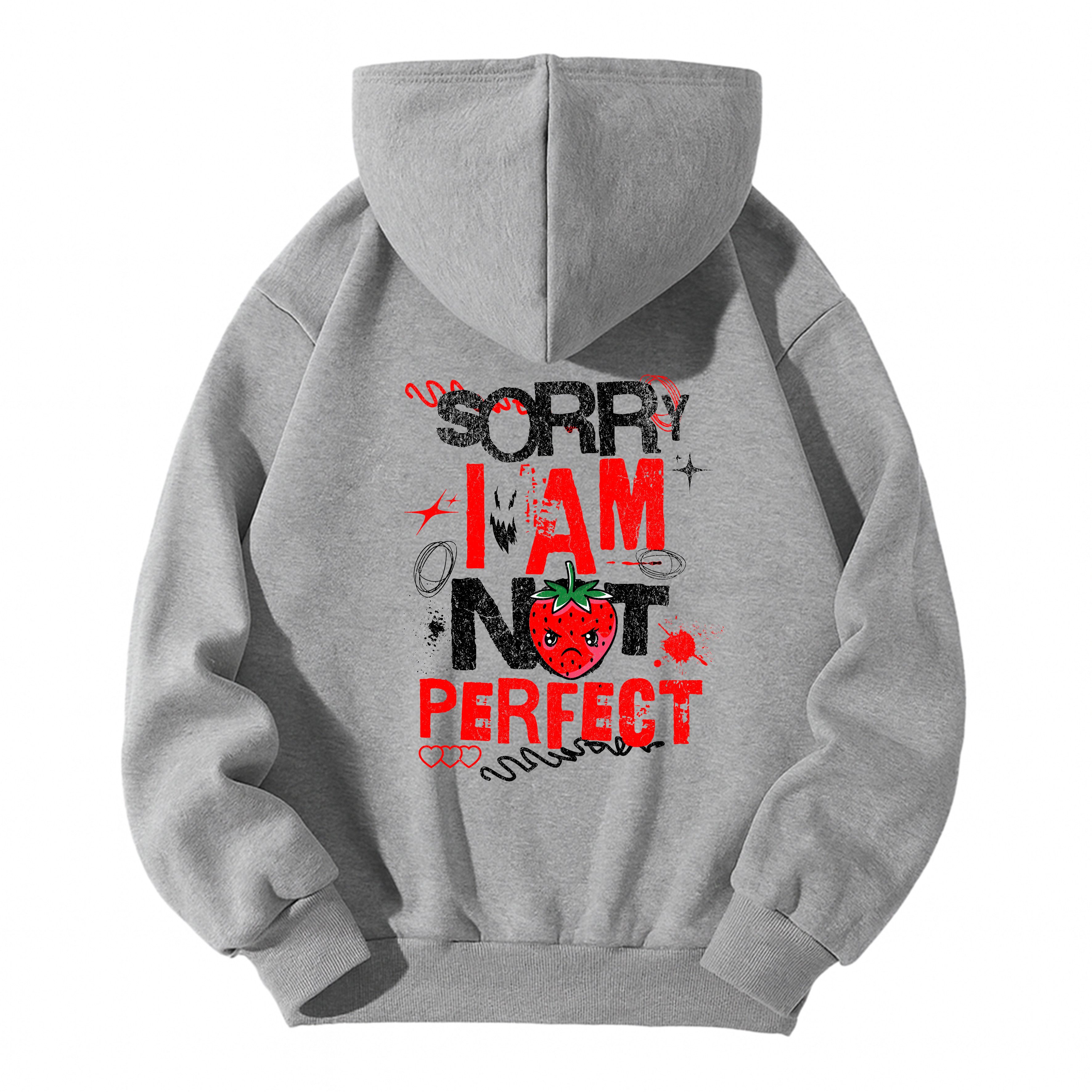 Banco Hoodie Damen Hoodie mit Front- und Rückendruck – Sorry I Am Not Perfe günstig online kaufen