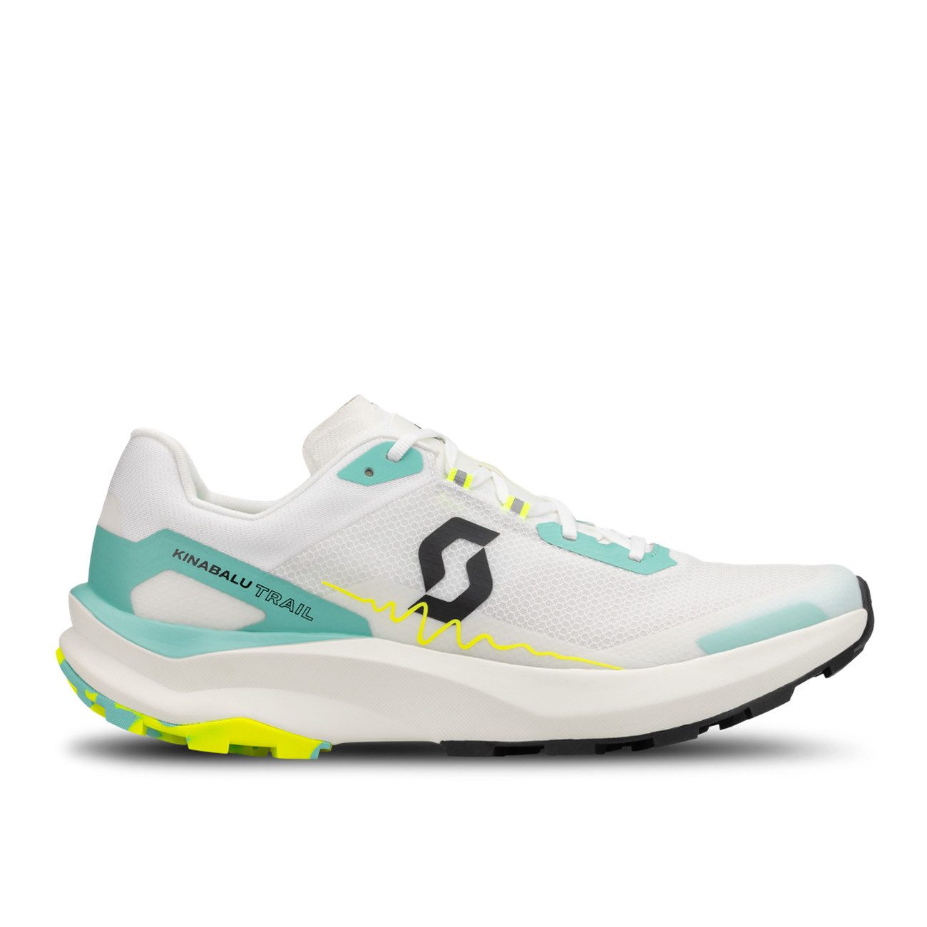 Scott Scott Kinabalu Trail Herren Bright White Cascade Blue Laufschuh