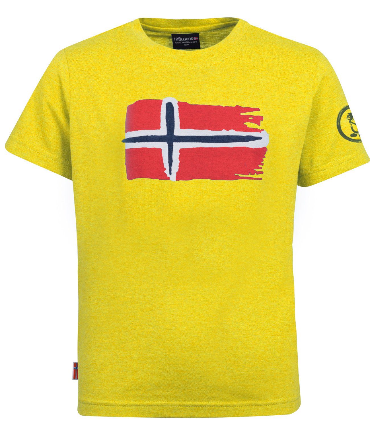 TROLLKIDS Oslo Sonnengelb T-Shirt