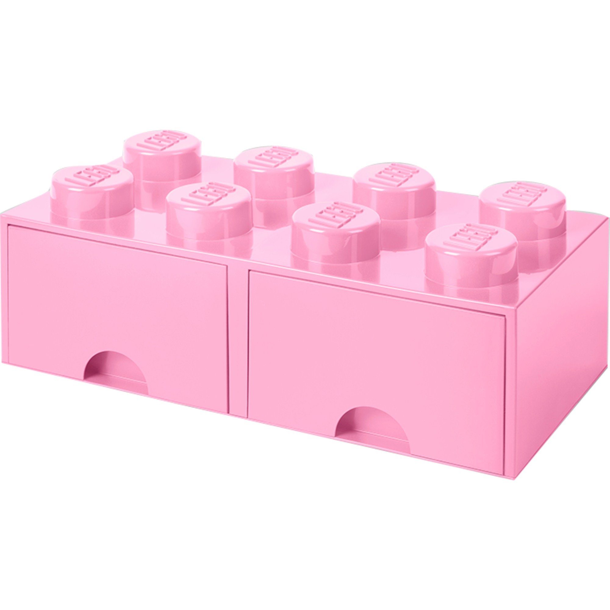 Room Copenhagen Spielzeugtruhe Room Copenhagen LEGO Brick Drawer 8 rosa günstig online kaufen