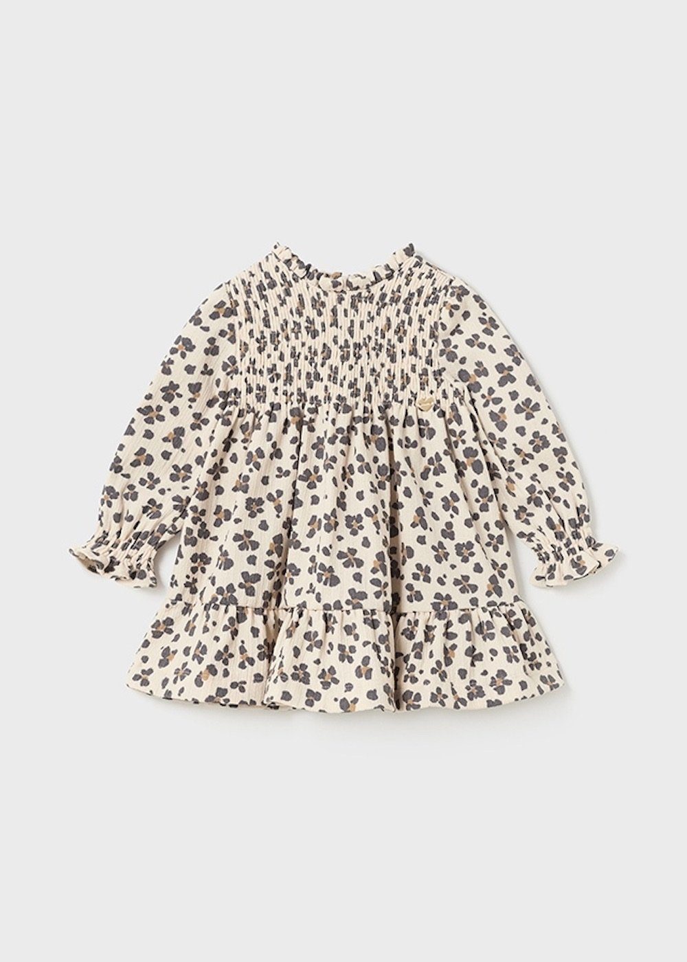 Mayoral A-Linien-Kleid Kleid gemustert Smokstick Baby (298156)