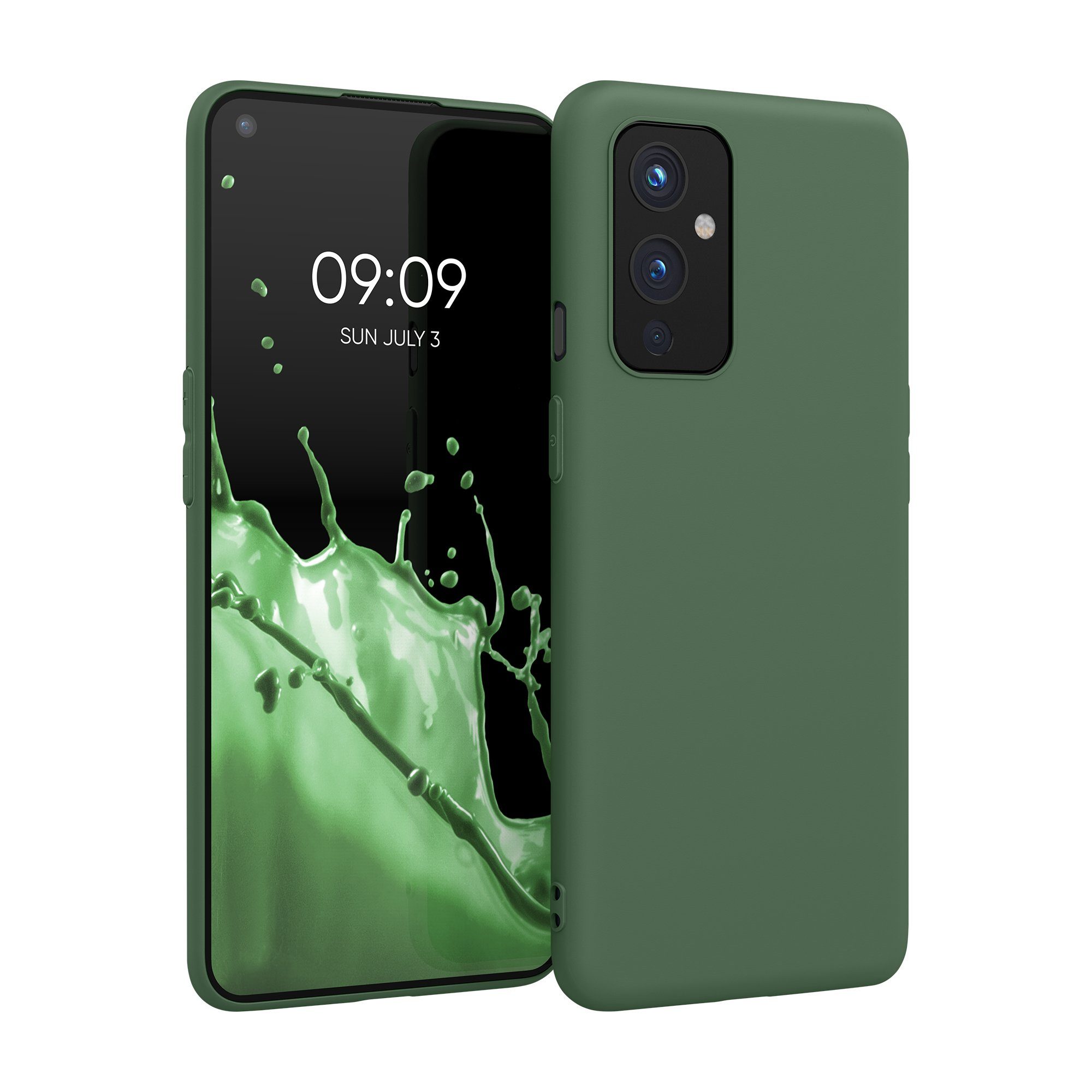 kwmobile Handyhülle Hülle für OnePlus 9 (EU/NA Version), Hülle Silikon - Soft Handyhülle - Handy Case Cover