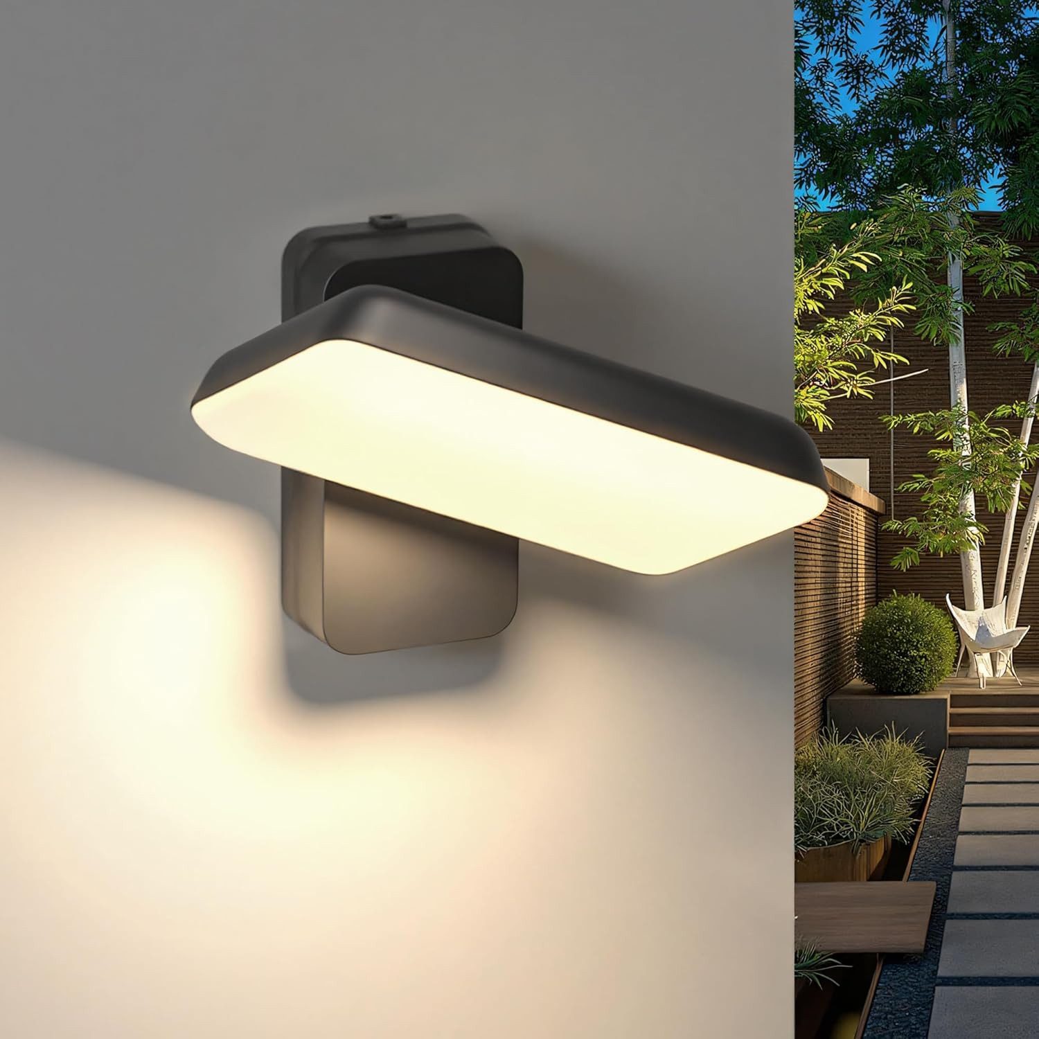 BlingBin LED Außen-Wandleuchte Außenlampe, LED Wandleuchte günstig online kaufen