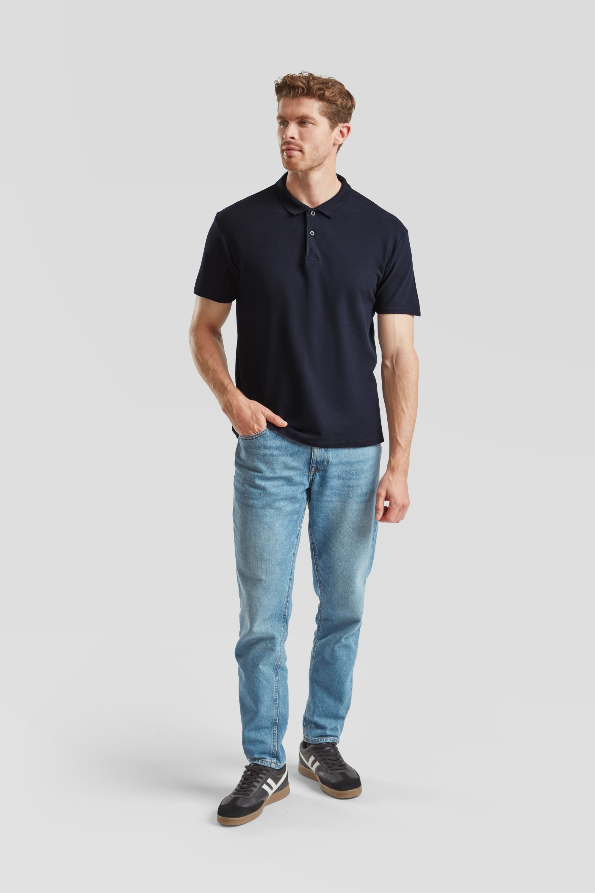 Fruit of the Loom Poloshirt Original Polo – Bild 2 von 5