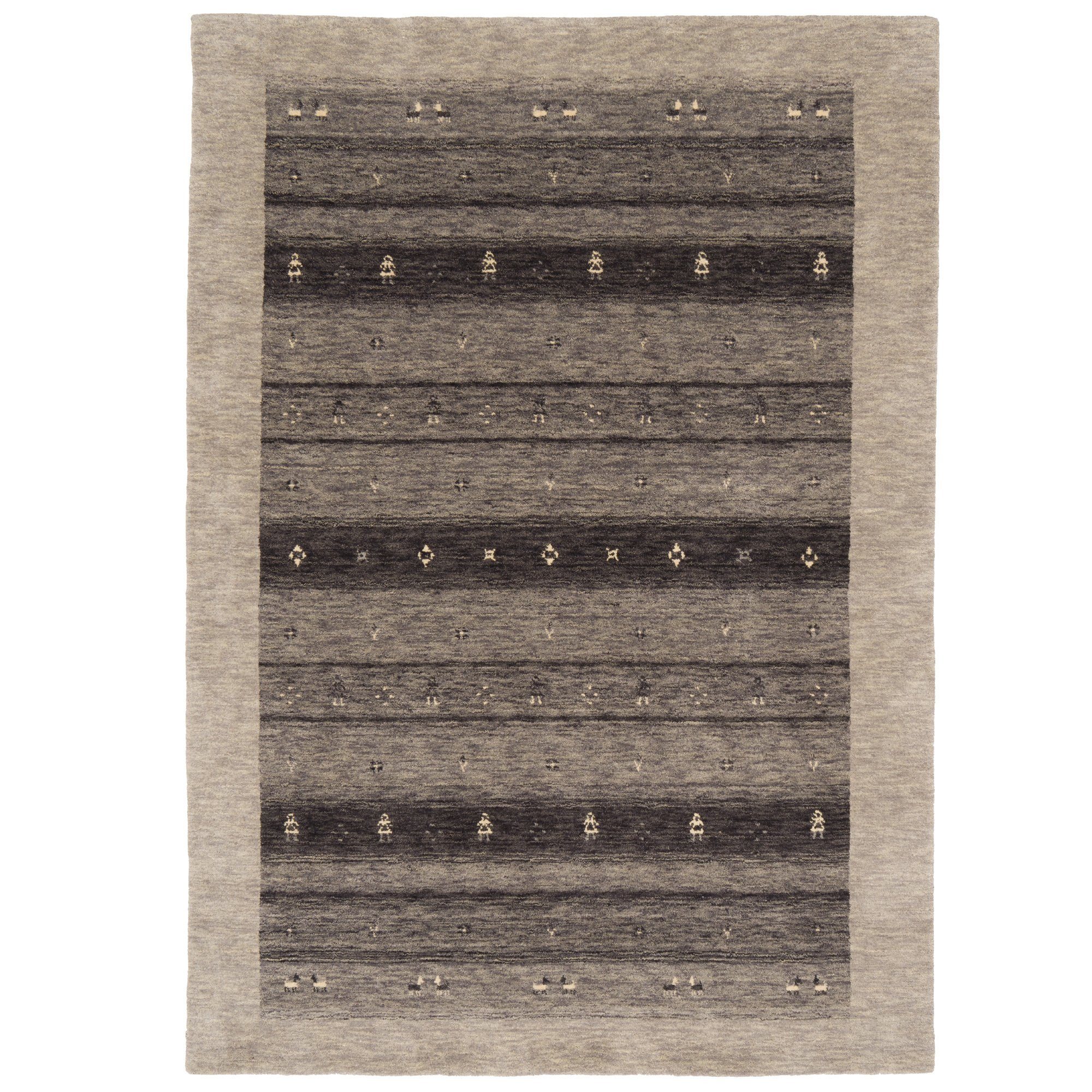 Pergamon Wollteppich Natur Wolle Teppich Gabbeh günstig online kaufen