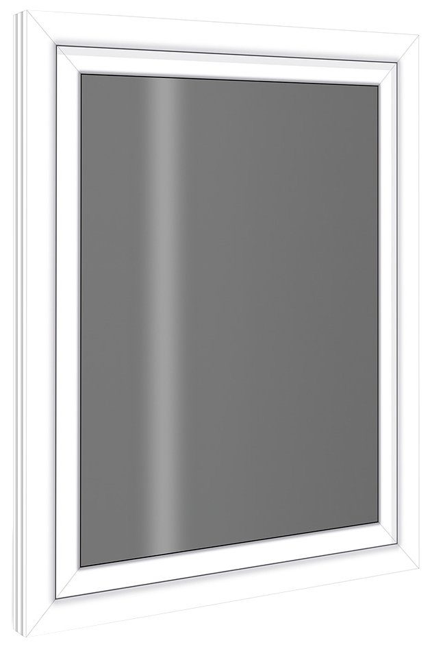RORO Türen & ohne 80x100 BxH: Fenster cm, Griff Kunststofffenster