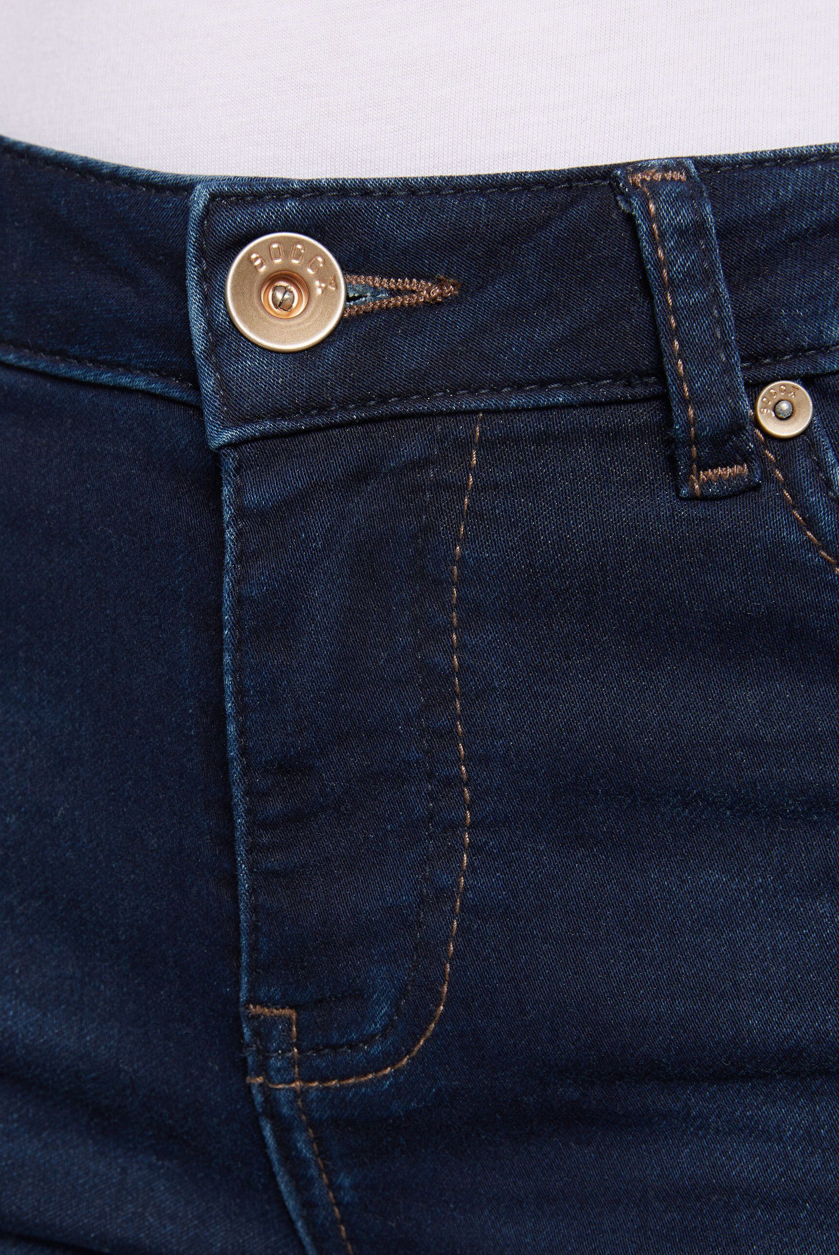SOCCX Regular-fit-Jeans mit normaler Leibhöhe