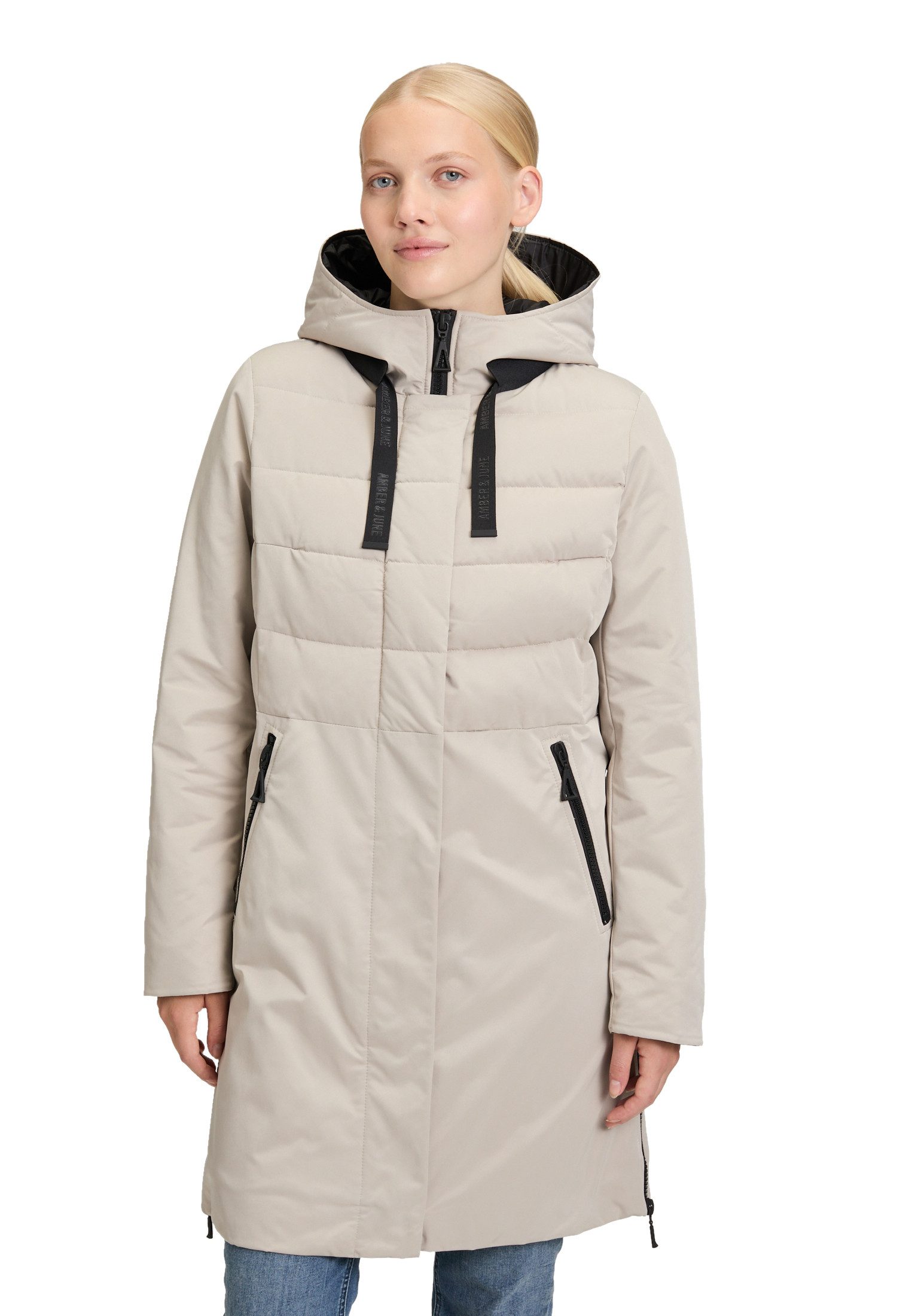 Amber & June Winterjacke Damen Winterjacke Kunstdaune günstig online kaufen