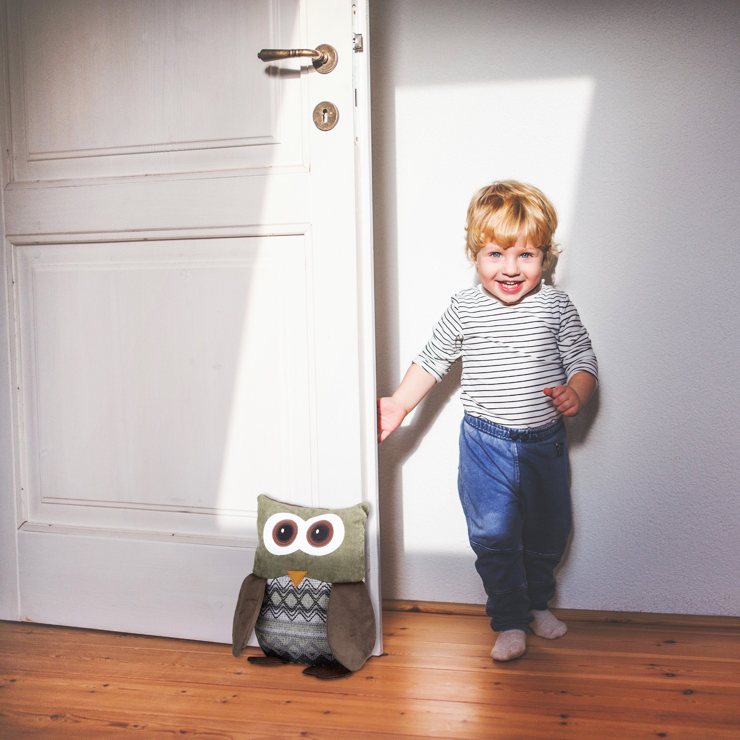 relaxdays Bodentürstopper Türstopper Eule günstig online kaufen