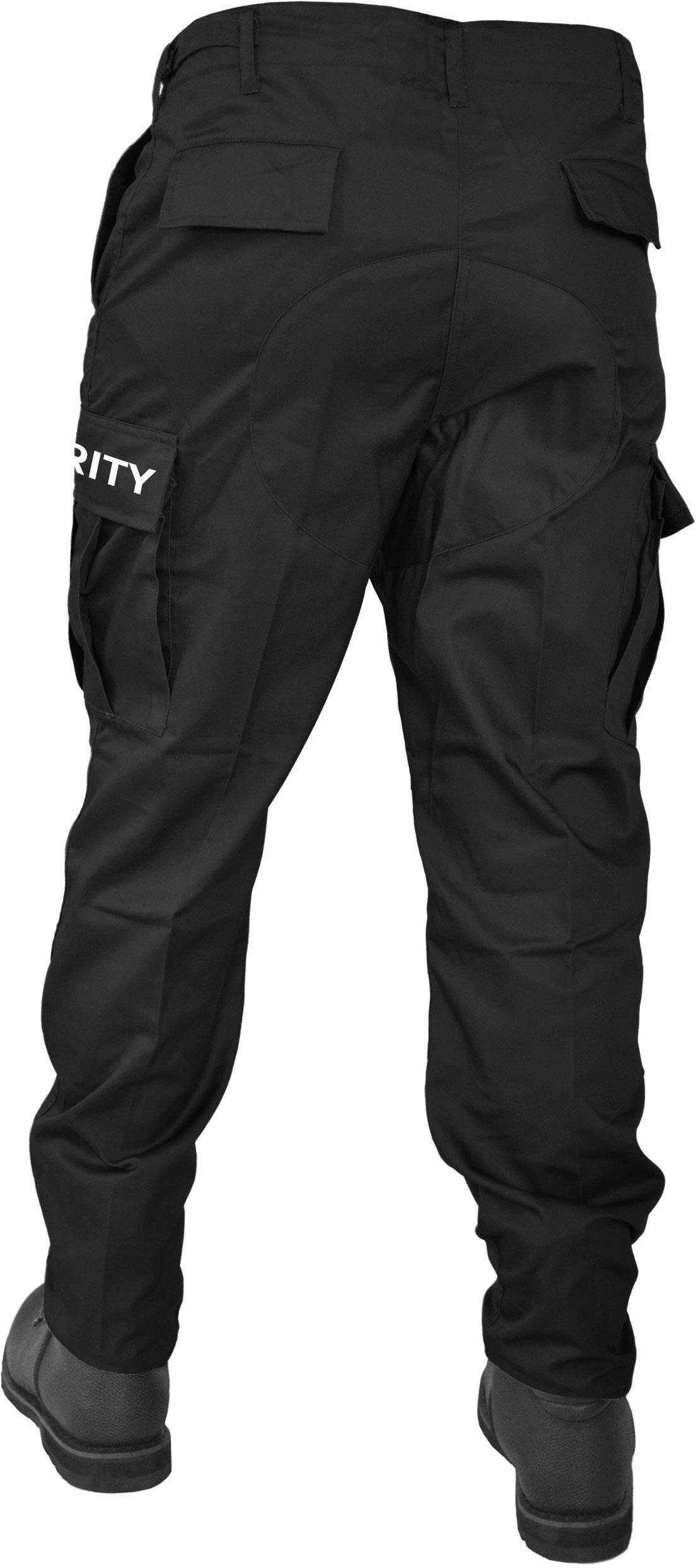 Hose SECURITY Feldhose mit Herren Security Rangerhose Schirftzug Arbeitshose Outdoorhose beidseitig normani