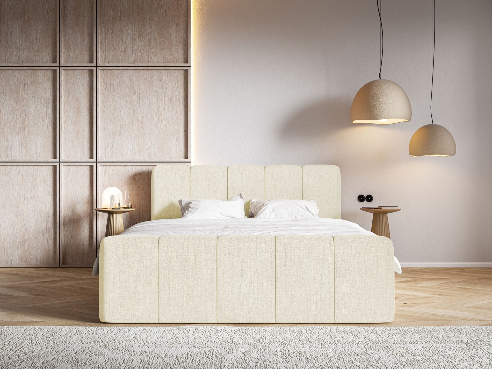 Selsey Boxbett CLOUDY II, Polsterbett mit günstig online kaufen