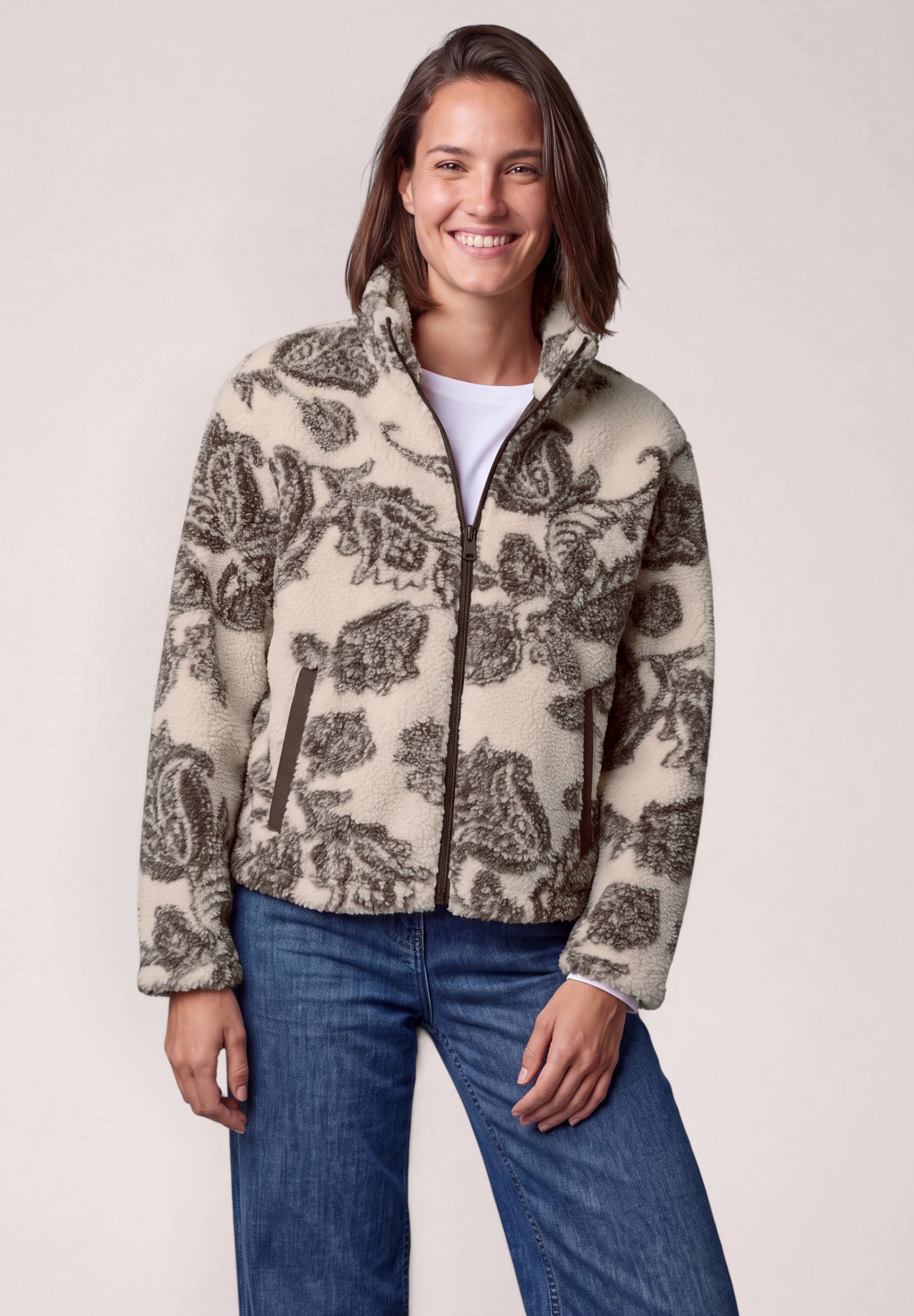 CECIL Fellimitatjacke