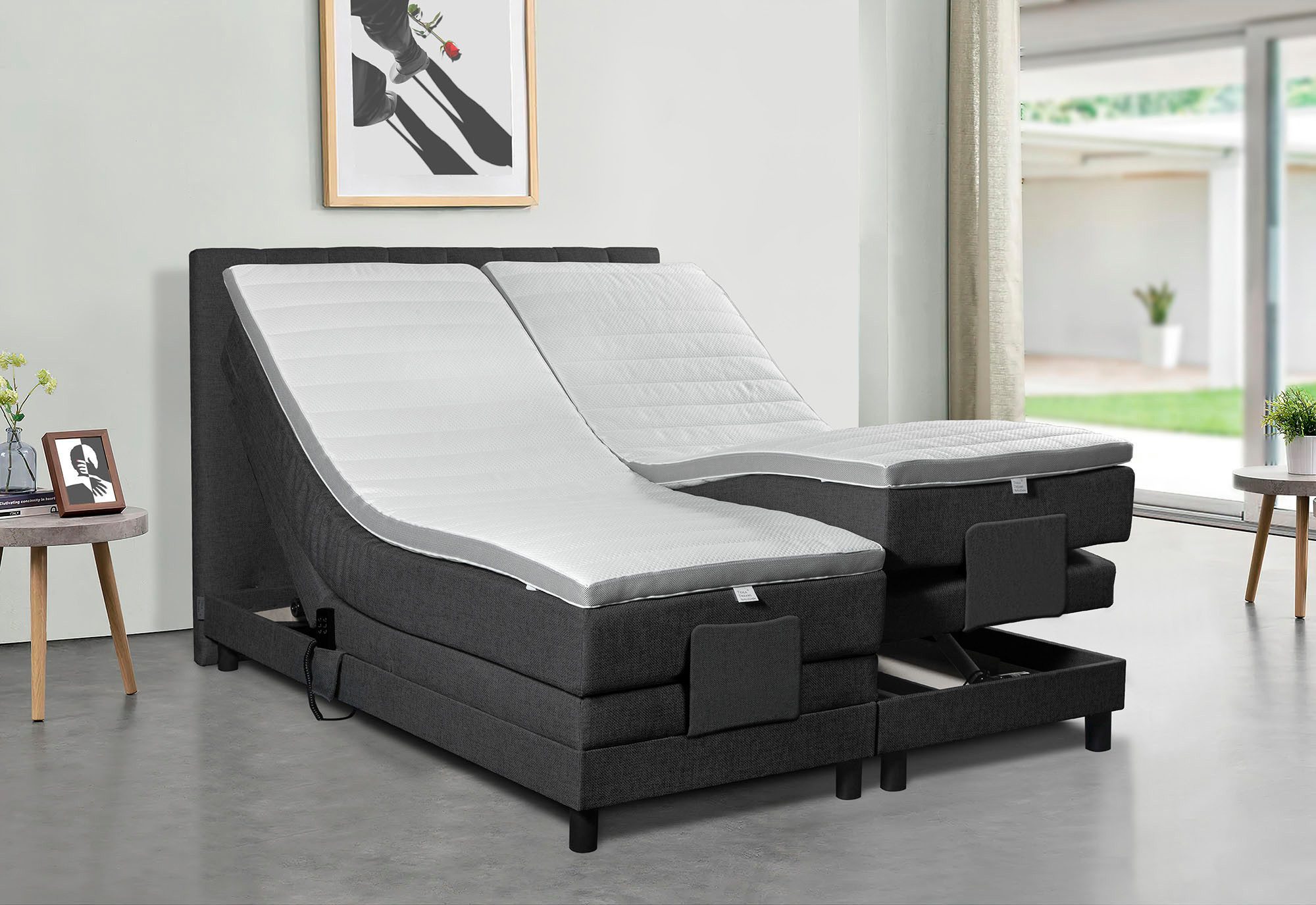 Tesla Dreams Boxspringbett Elektrisch verstellbar Emotion, günstig online kaufen