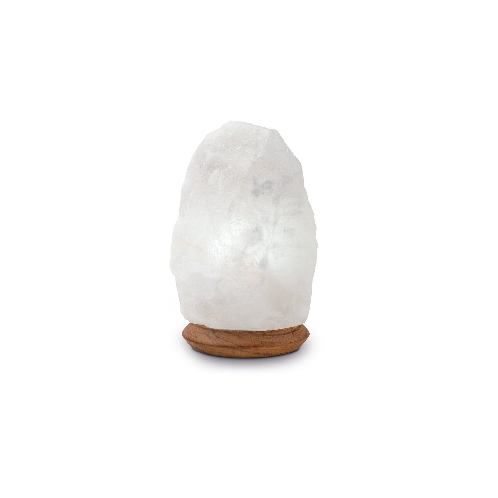 HAF Salzkristall-Tischlampe Salzlampe Naturform 2-3kg Weiß günstig online kaufen