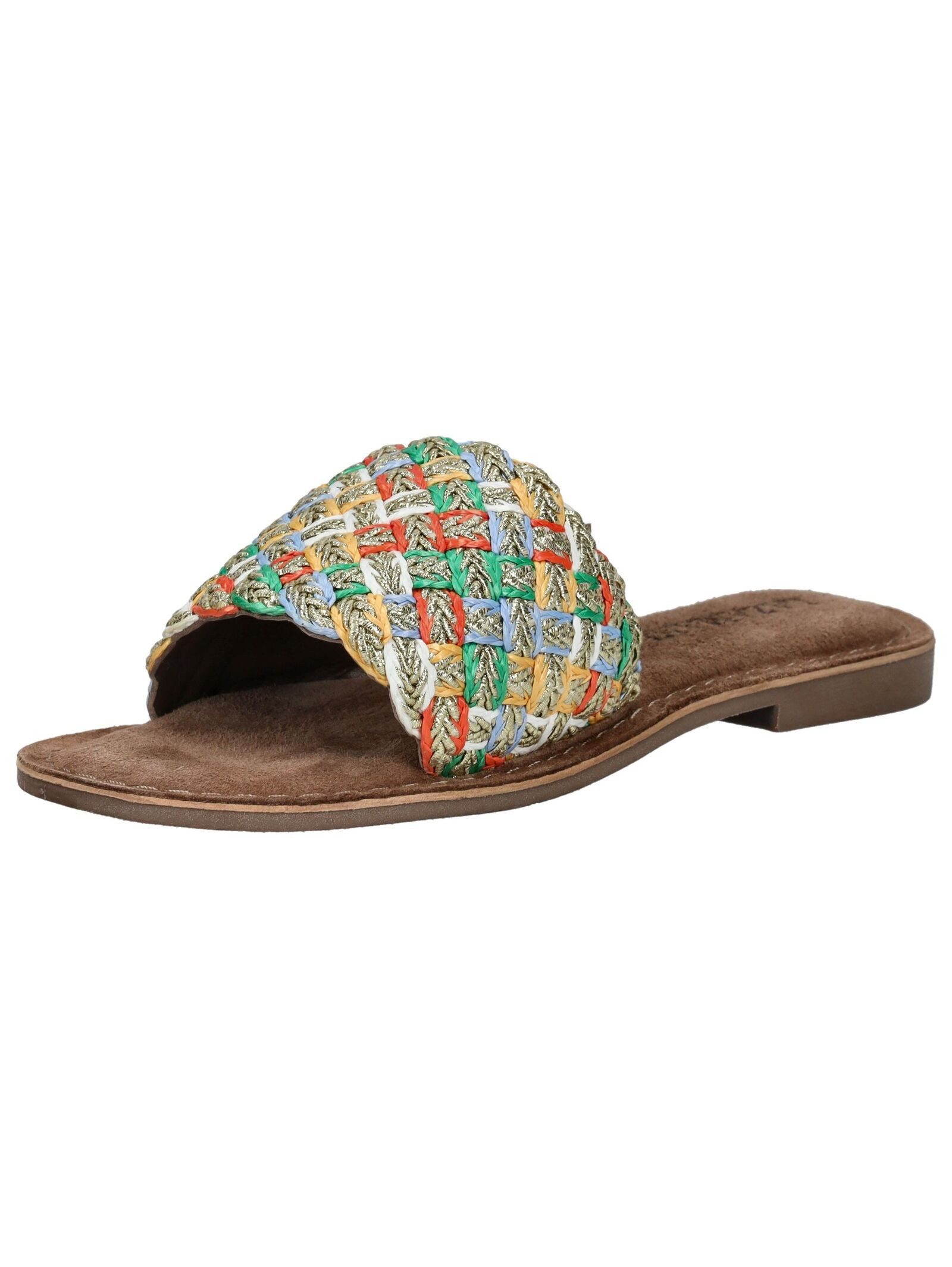 Lazamani Lazamani Pantoletten Leder Pantolette