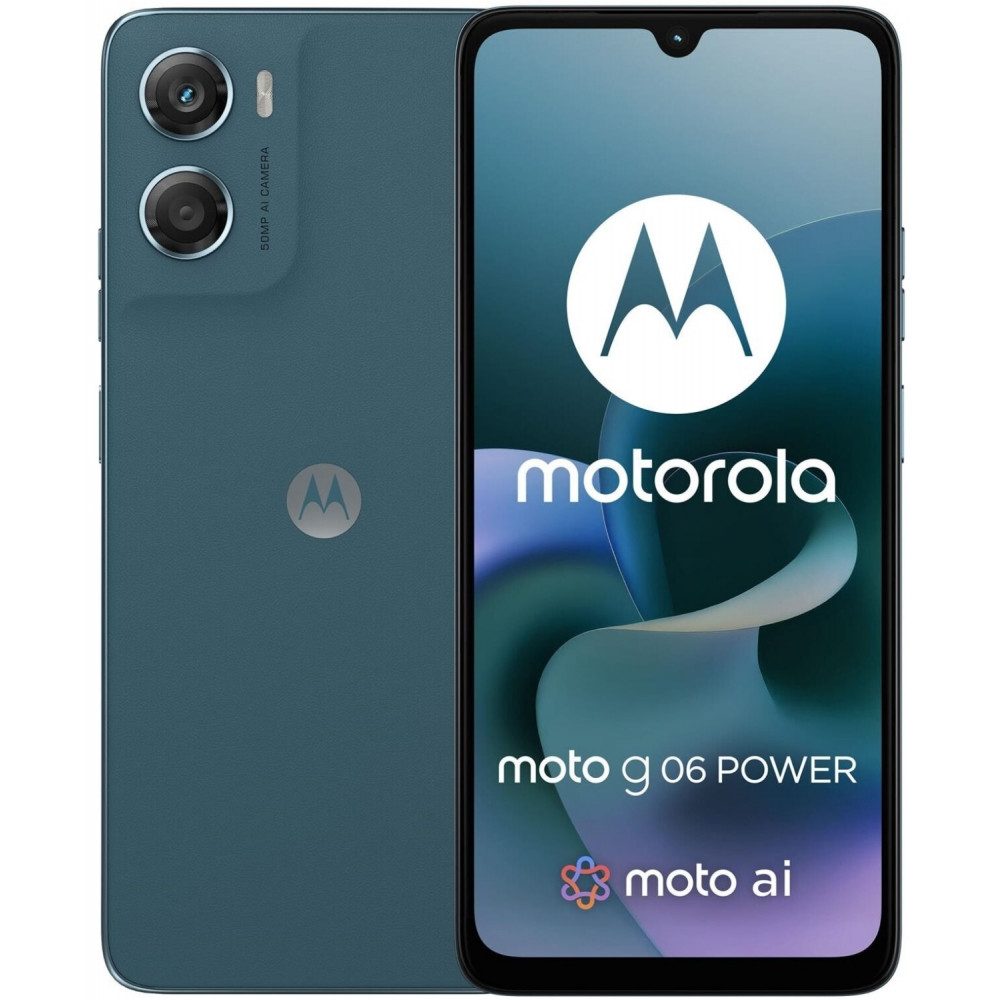 Motorola XT2535-9 Moto G06 Power 64 GB / 4 GB - Smartphone - PANTONE tapestry Smartphone (6,88 Zoll, 64 GB Speicherplatz)