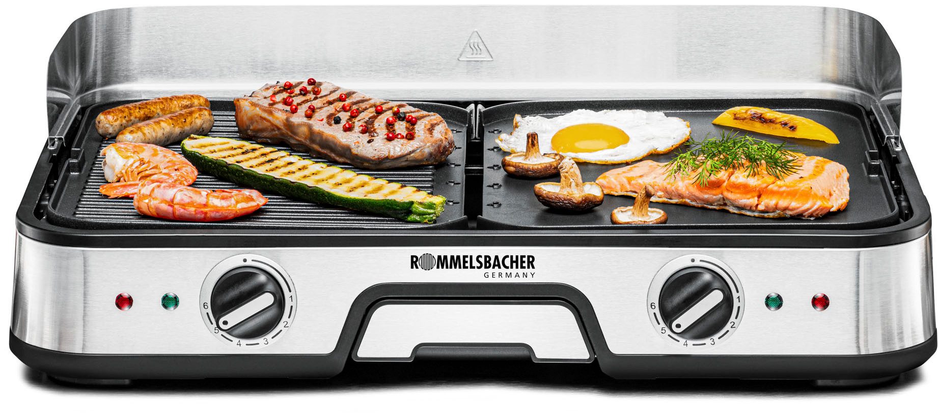 Rommelsbacher Tischgrill BBQ 2025, 2000 W