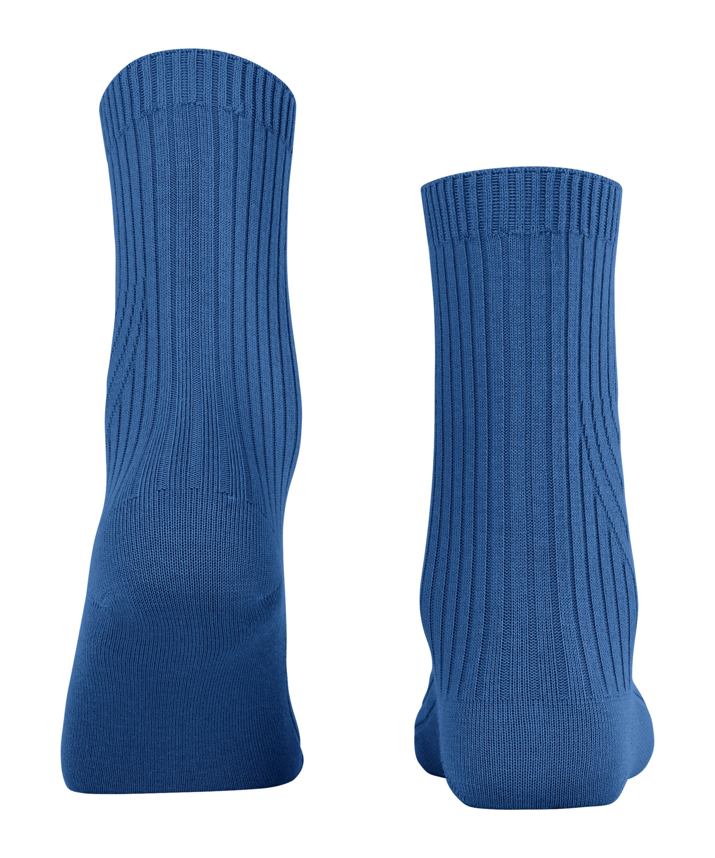 (6007) FALKE (1-Paar) Cross Knit bright Socken sky