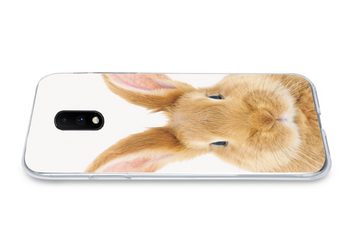 MuchoWow Handyhülle Kinder - Kaninchen - Kind - Mädchen - Jungen, Phone Case, Handyhülle OnePlus 7, Silikon, Schutzhülle