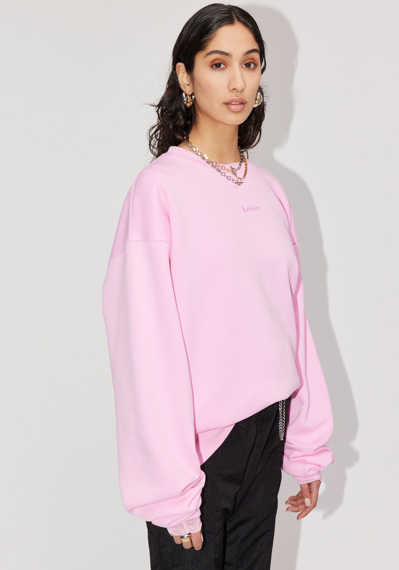 LeGer Sweatshirt Indra, LeGer by Lena Gercke Rundhals, lockere Passform günstig online kaufen