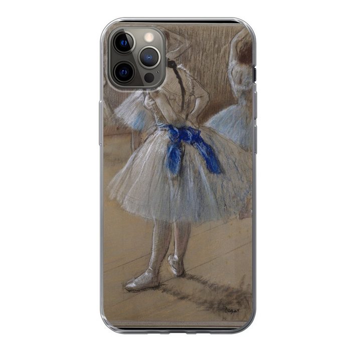 MuchoWow Handyhülle Tänzerin - Gemälde von Edgar Degas Handyhülle Apple iPhone 13 Pro Max Smartphone-Bumper Print Handy