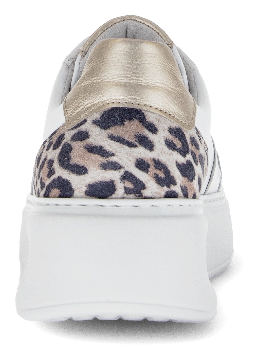 Gabor FLORENZ Plateausneaker, Freizeitschuh, Halbschuh, Schnürer, Kontrastb günstig online kaufen