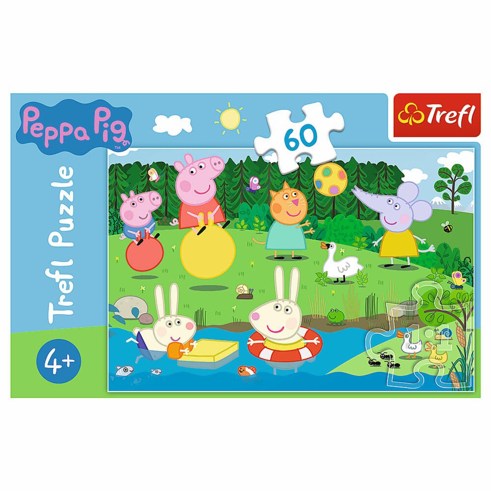 Trefl Puzzle Peppa Pig, 60 Puzzleteile