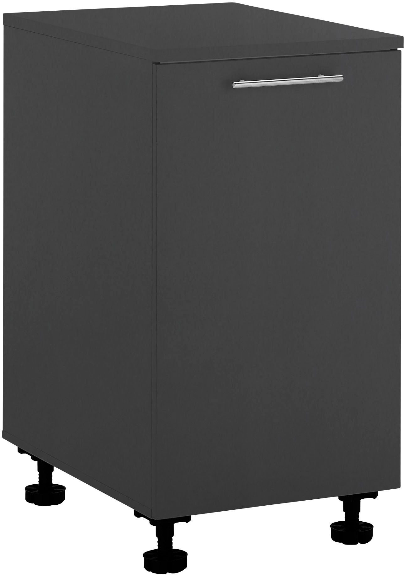 Laundreezy Mehrzweckschrank-Set Laundreezy, Spülenschrank BxHxT 50x92x68 cm, (1-St), Breite 50cm, Tür L/R montierbar, Softclose