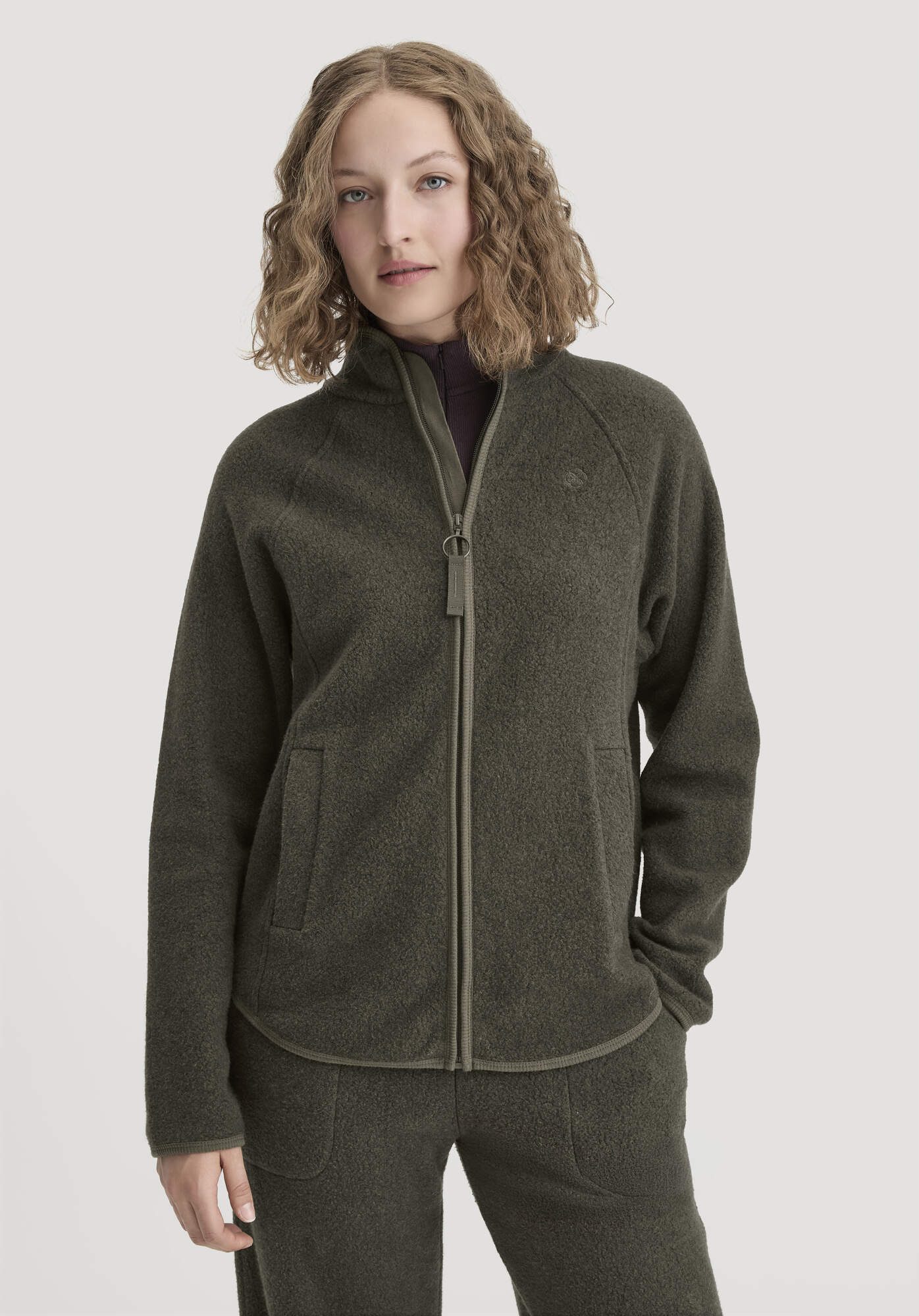 Hessnatur Fleecejacke Relaxed ACTIVE LIGHT aus Bio-Baumwolle (1-St) günstig online kaufen