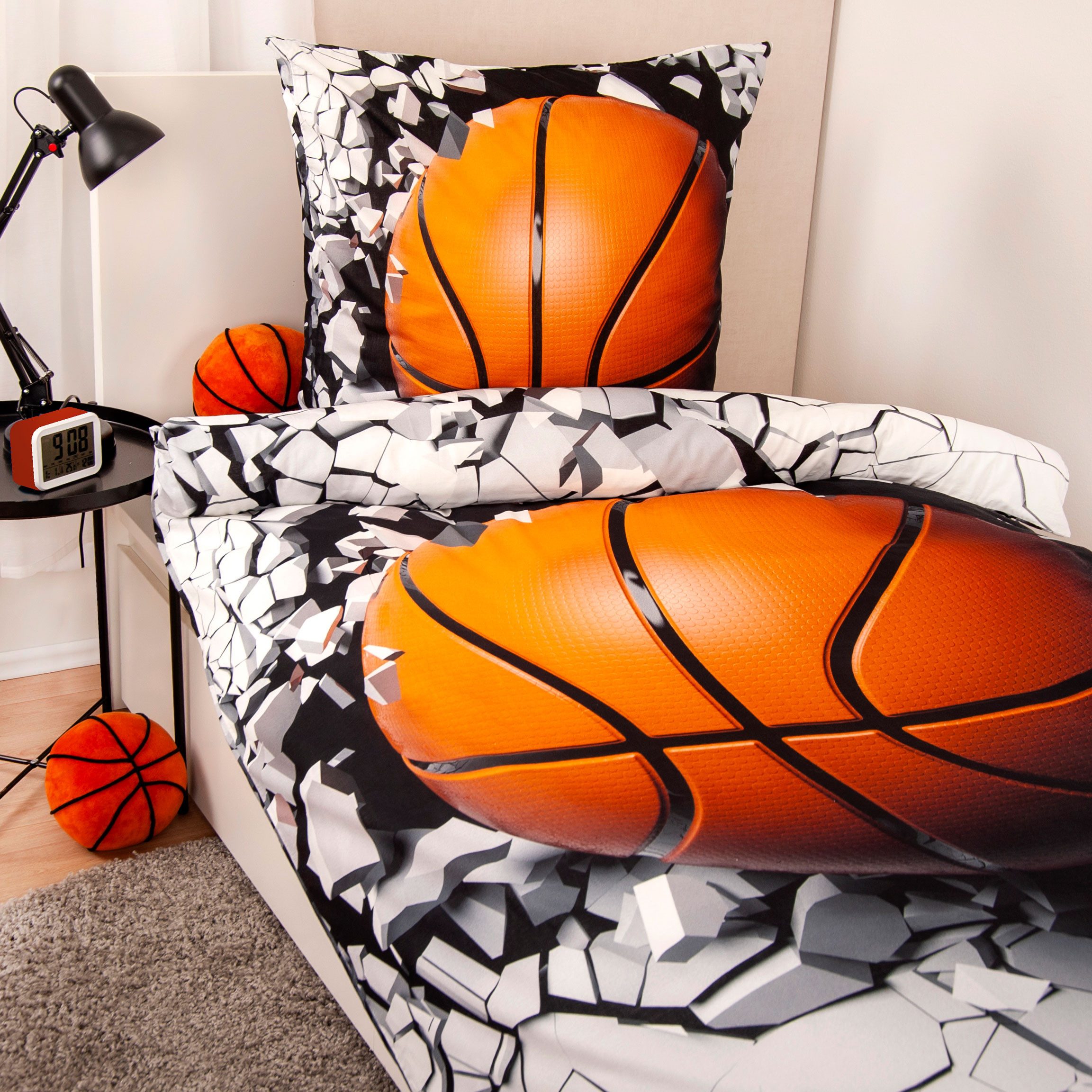Herding Young Collection Bettwäsche Young Collection Basektball, Renforcé, 2 teilig