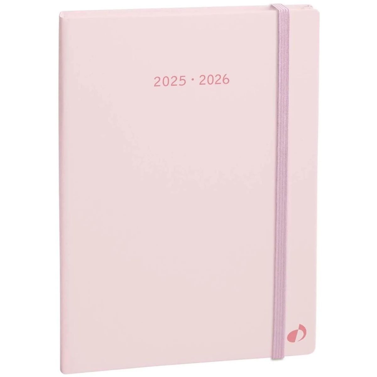 Quo Vadis Buchkalender Buchkalender Plan Week 16x24cm Pastel rosa 2026
