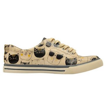 DOGO Monochrome Cats Sneaker Vegan