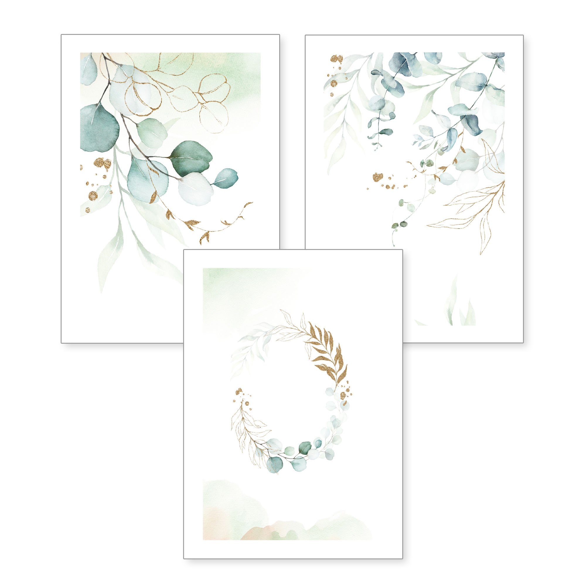 Kreative Feder Poster, Aquarell, Natur, Pflanze, günstig online kaufen