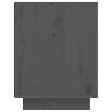 möbelando Schuhregal 3013363, LxBxH: 34x60x45 cm, aus Kiefer-Massivholz in Grau