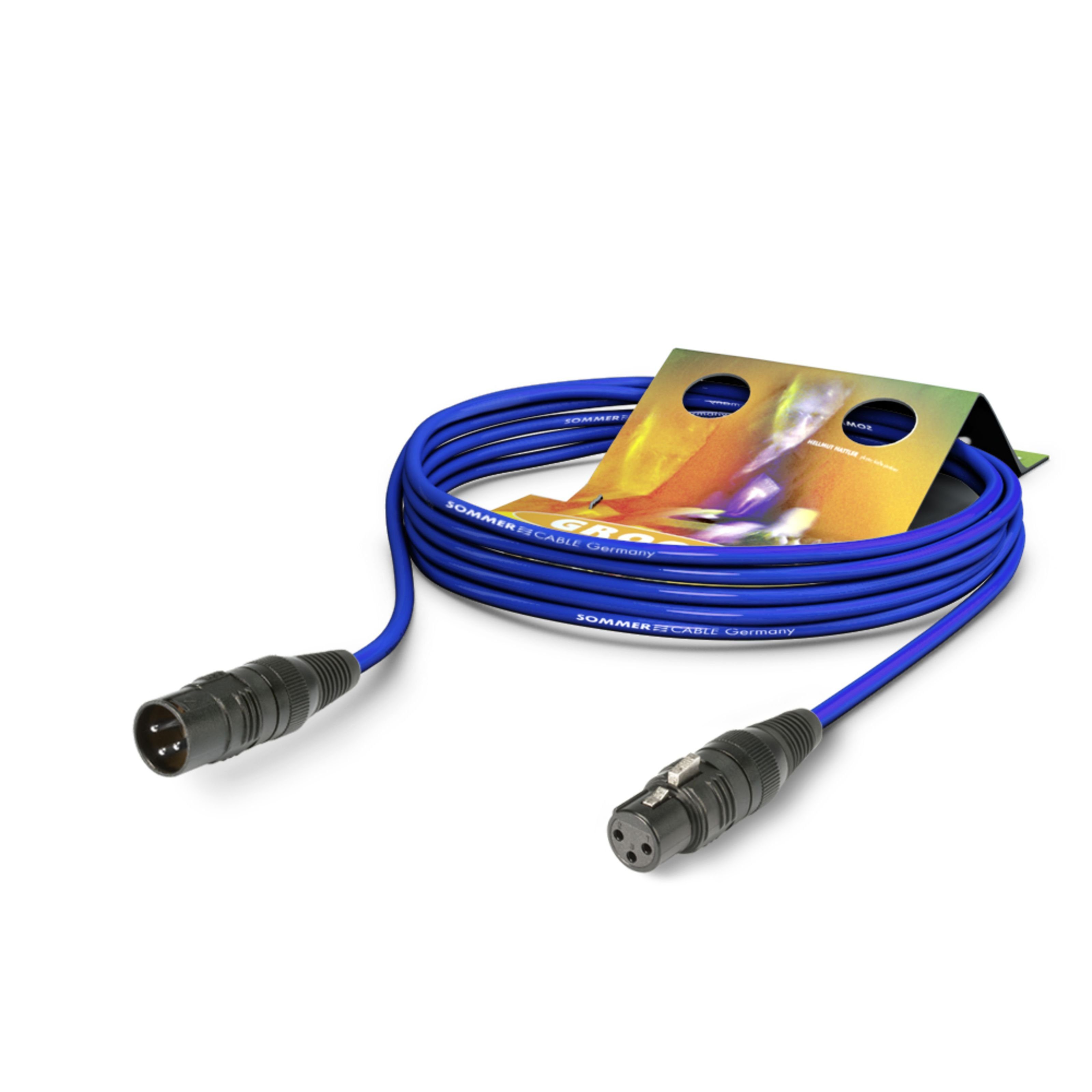 Sommer Cable Spielzeug-Musikinstrument, SGCE-0100 BL 1 Mikrofonkabel m Mikrofonkabel 