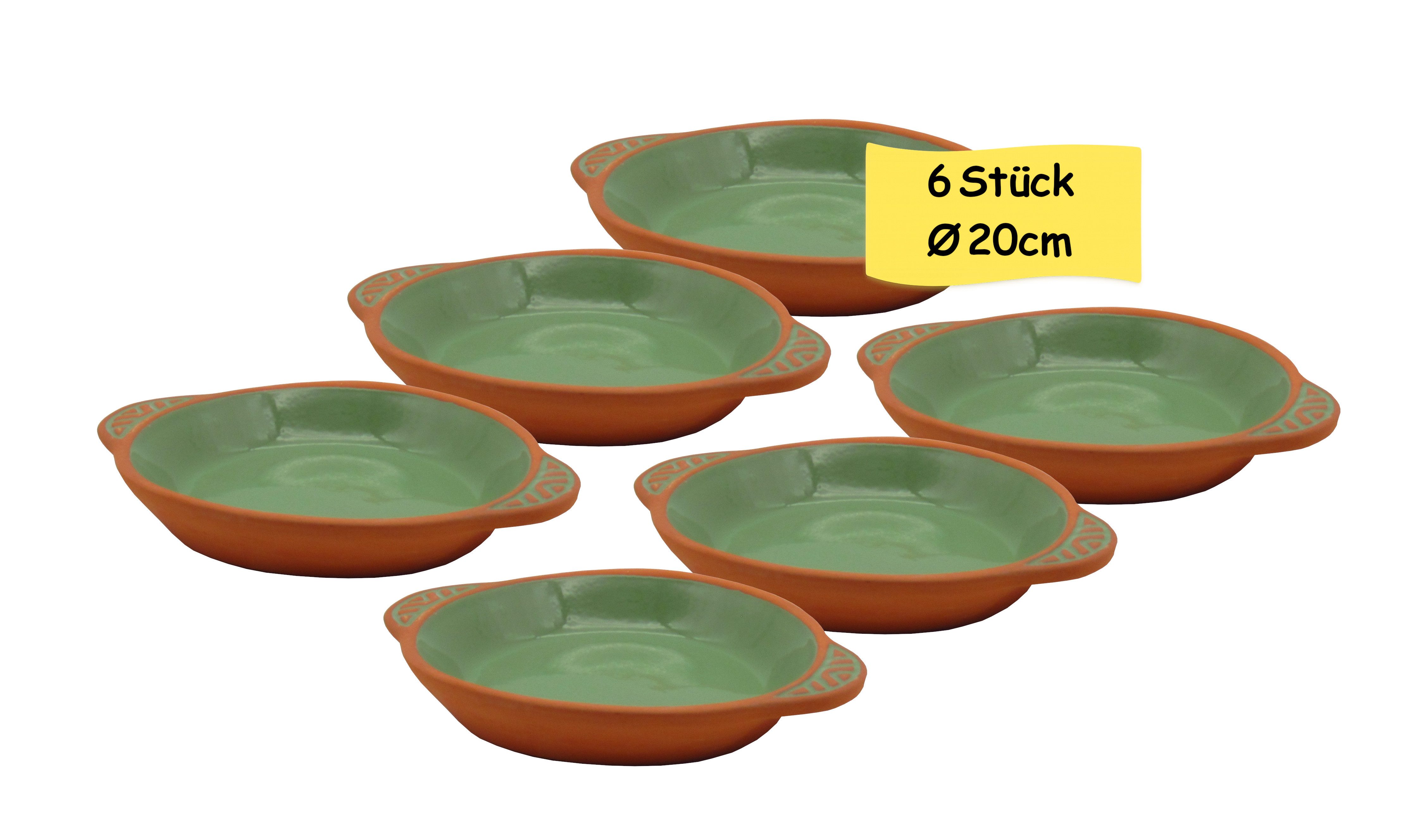 steinwohn Tapas-Schale Keramik Set Ø16 & Ø20 cm – 5 Farben, Mediterran, Spülmaschinengeeignet, Ofenfest, Mikrowellengeeignet