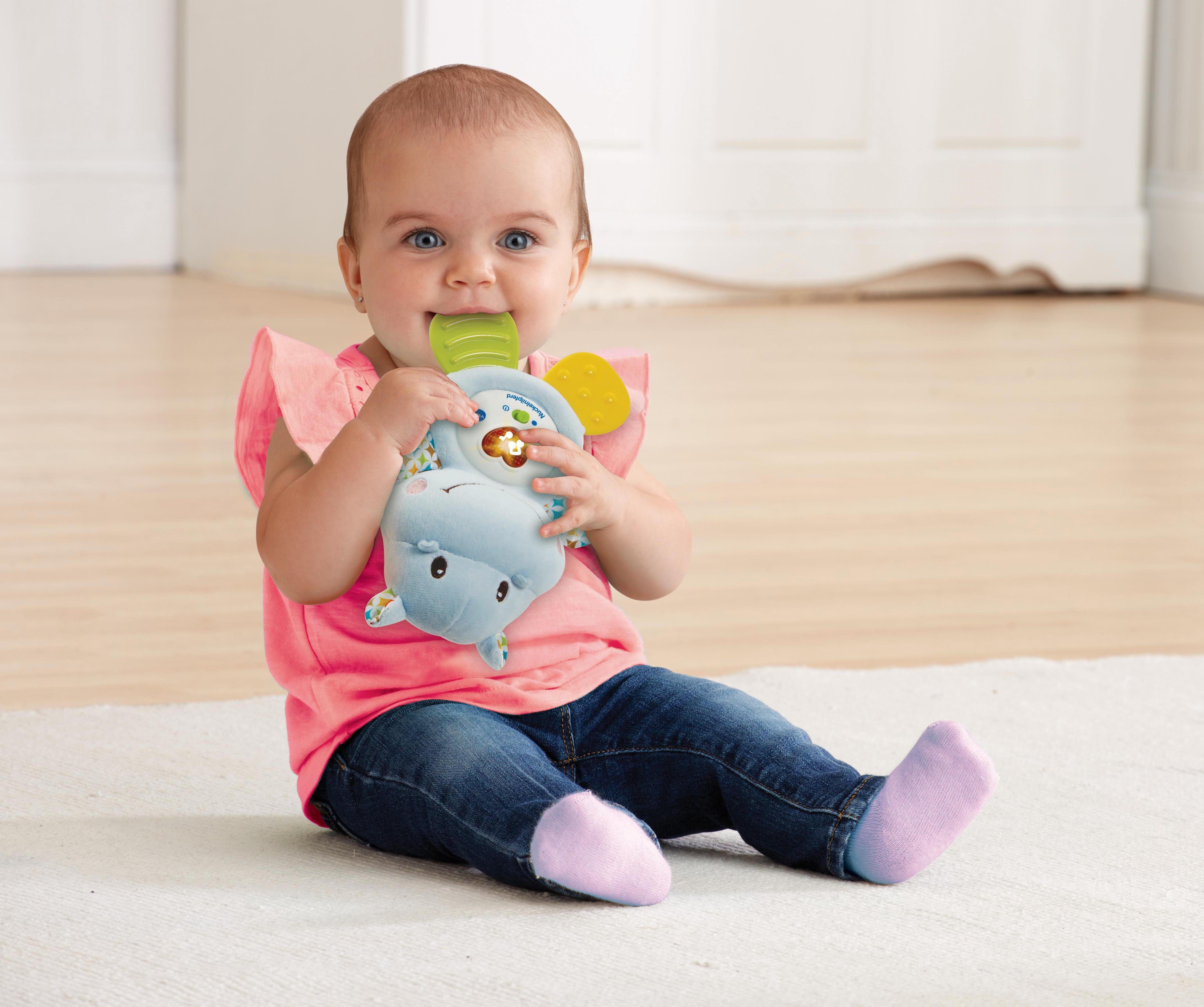 Vtech® Plüschfigur Vtech Baby, Nuckelnilpferd, mit Sound